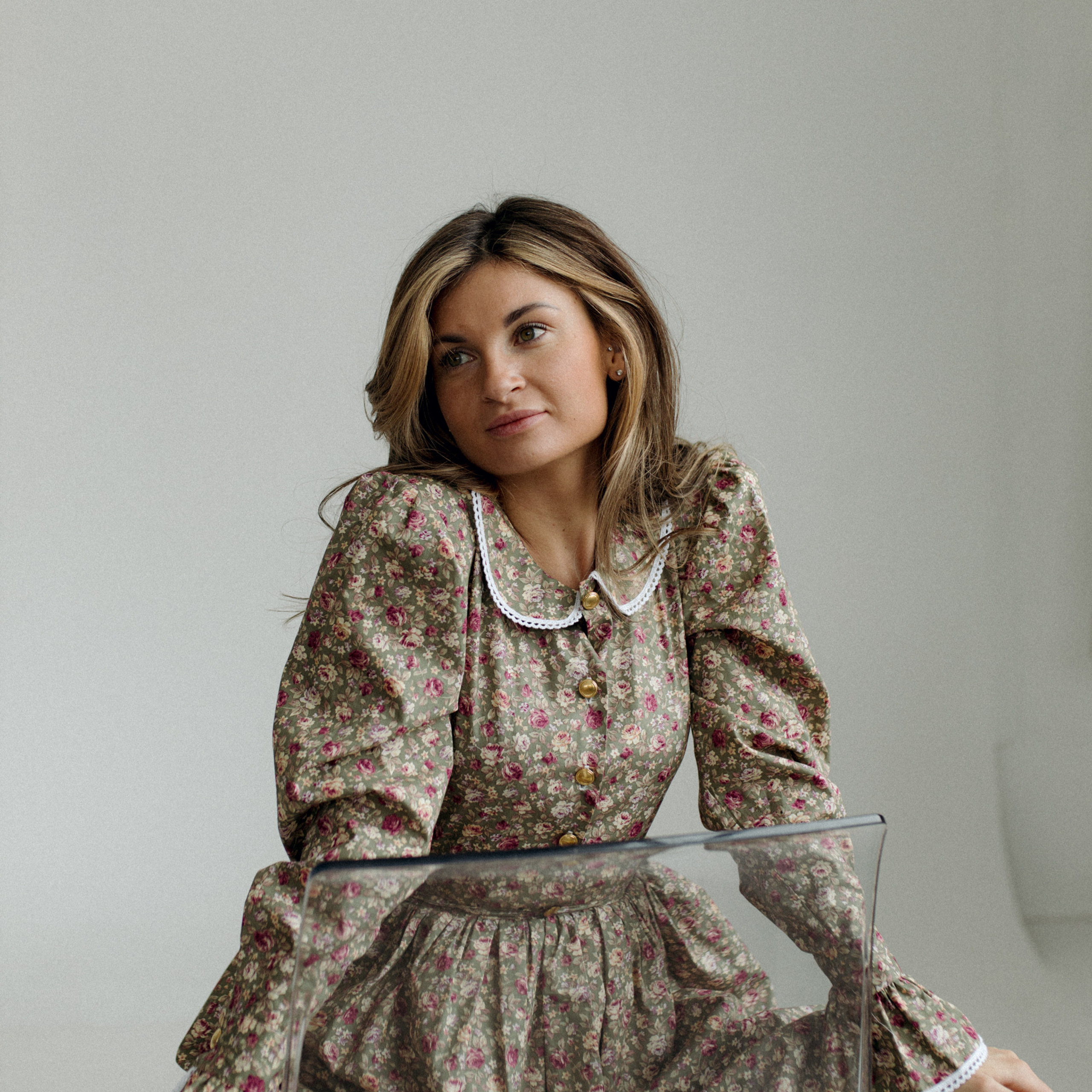 Аня в студии. Фотограф Мария Сваридзе