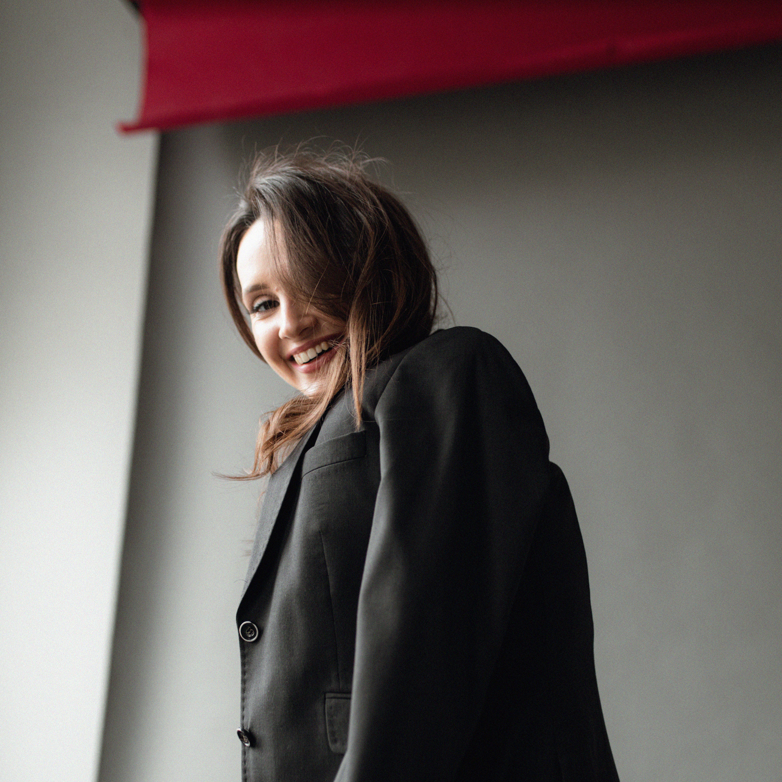 Мария в студии. Фотограф Мария Сваридзе