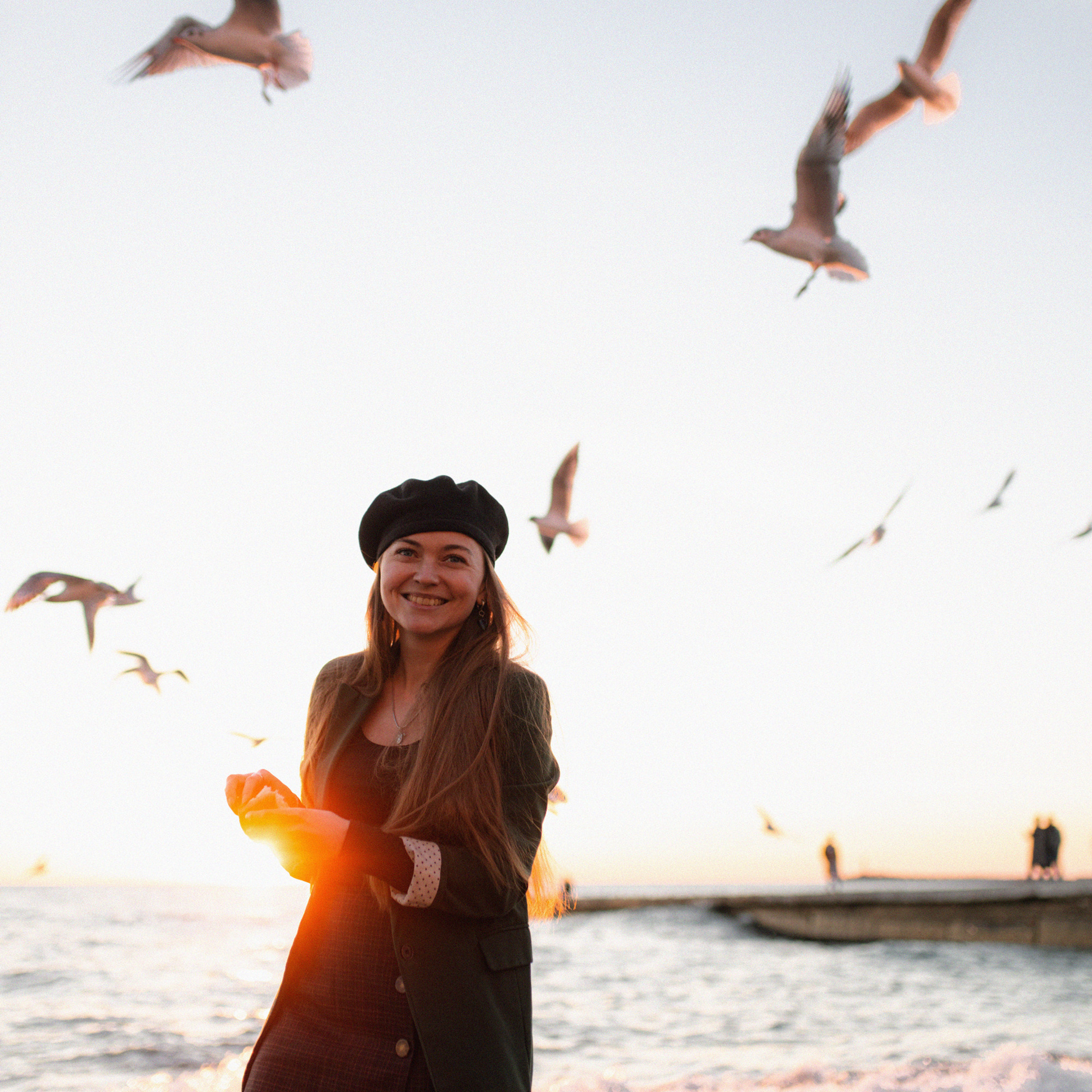 Надя, театр, море. Фотограф Мария Сваридзе