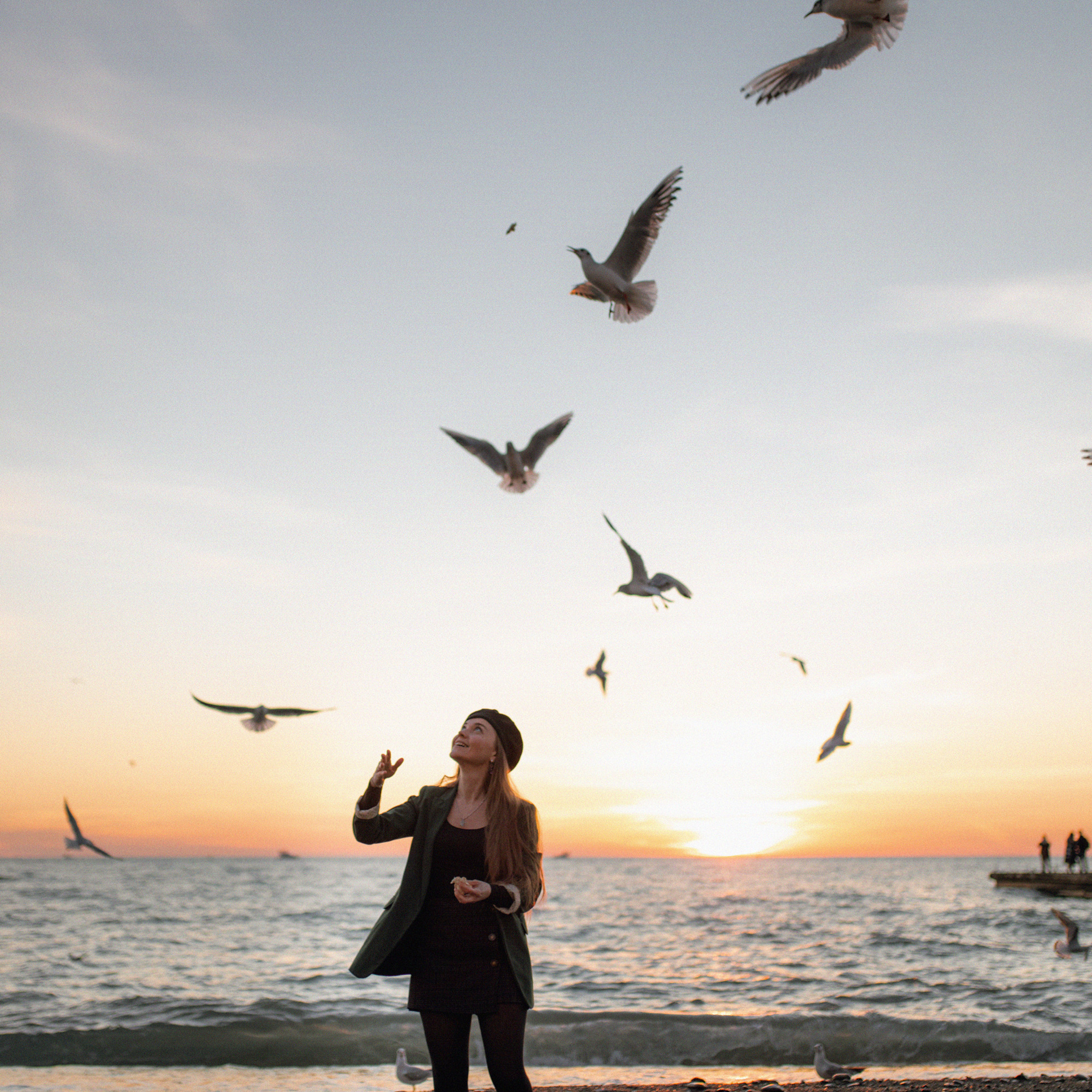 Надя, театр, море. Фотограф Мария Сваридзе
