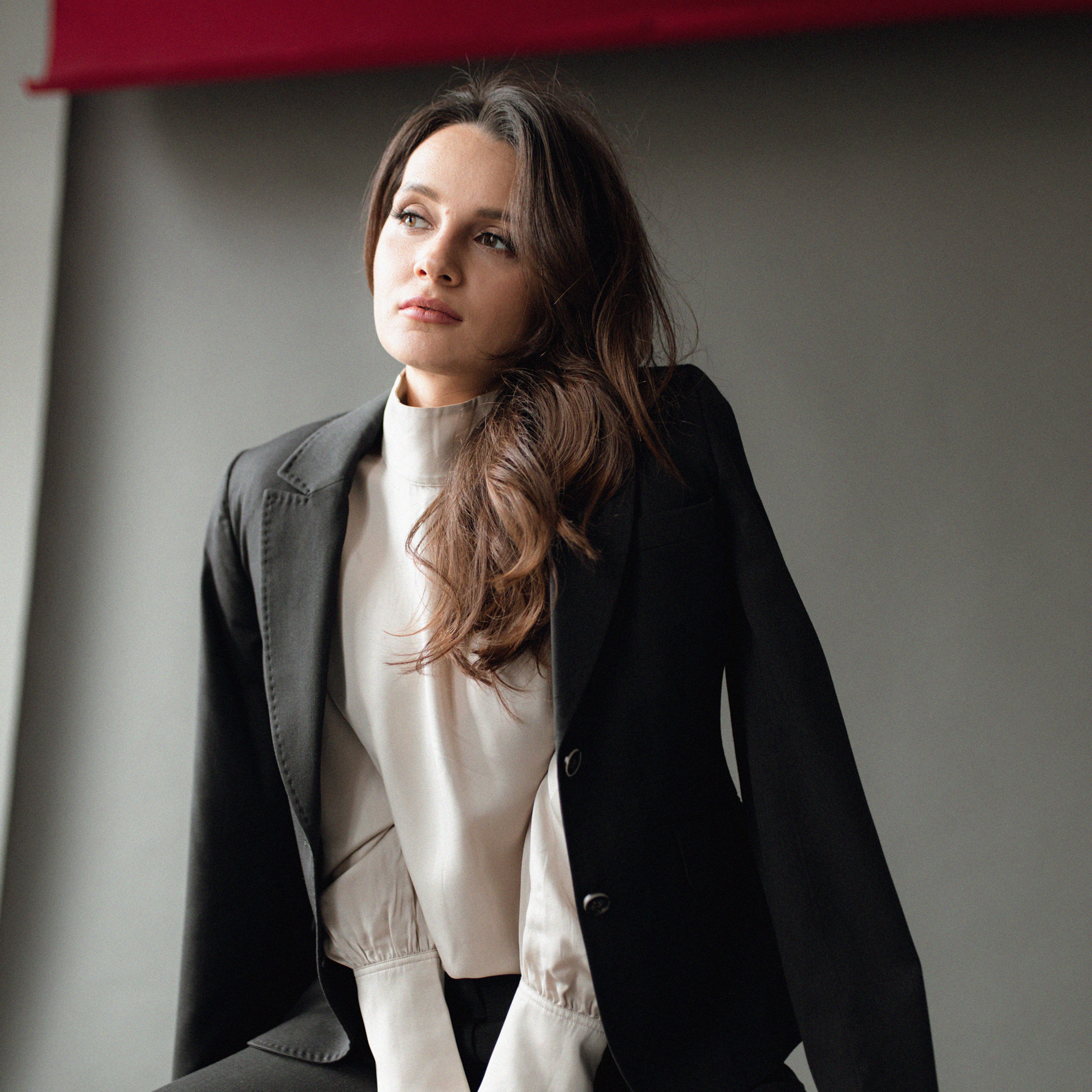 Мария в студии. Фотограф Мария Сваридзе