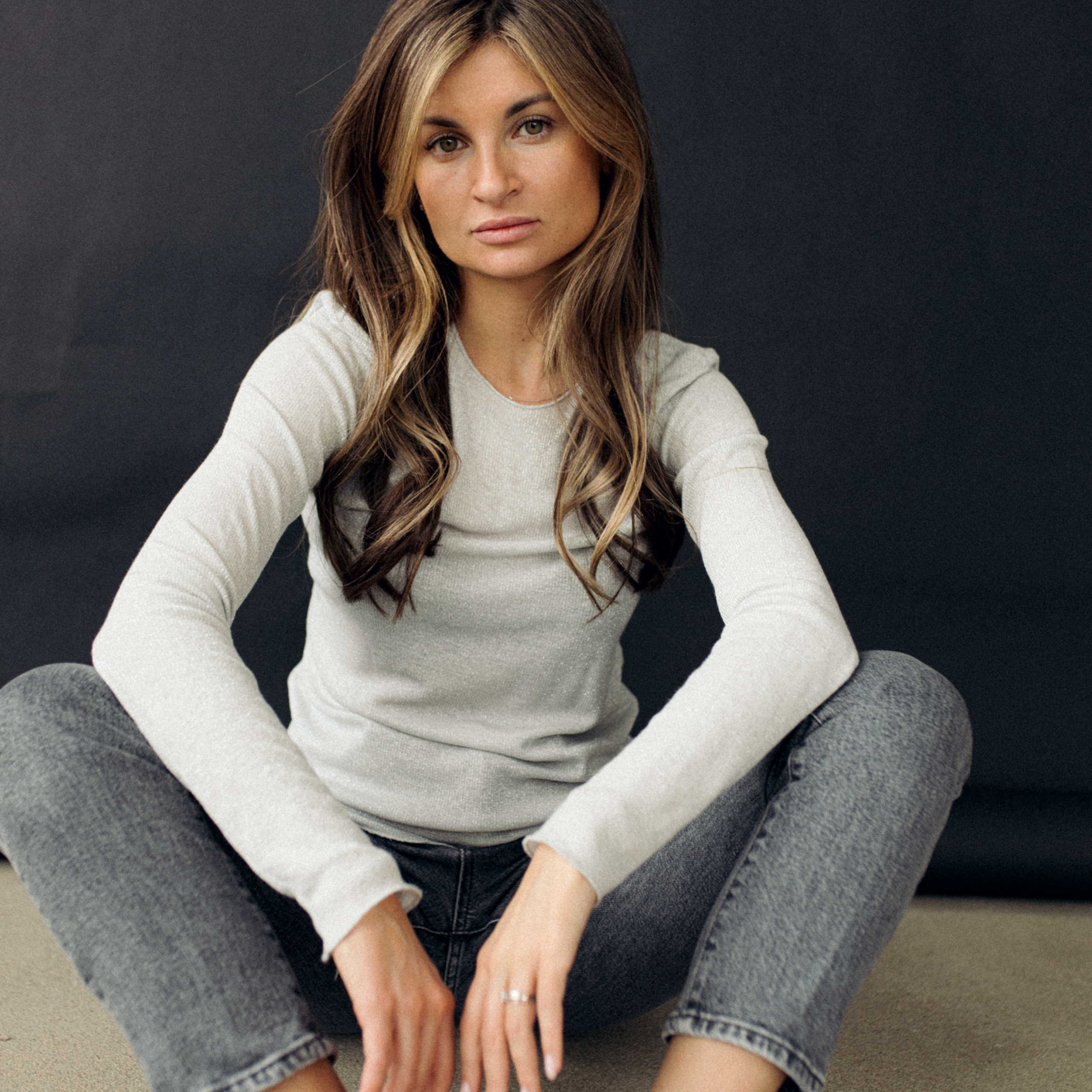 Аня в студии. Фотограф Мария Сваридзе