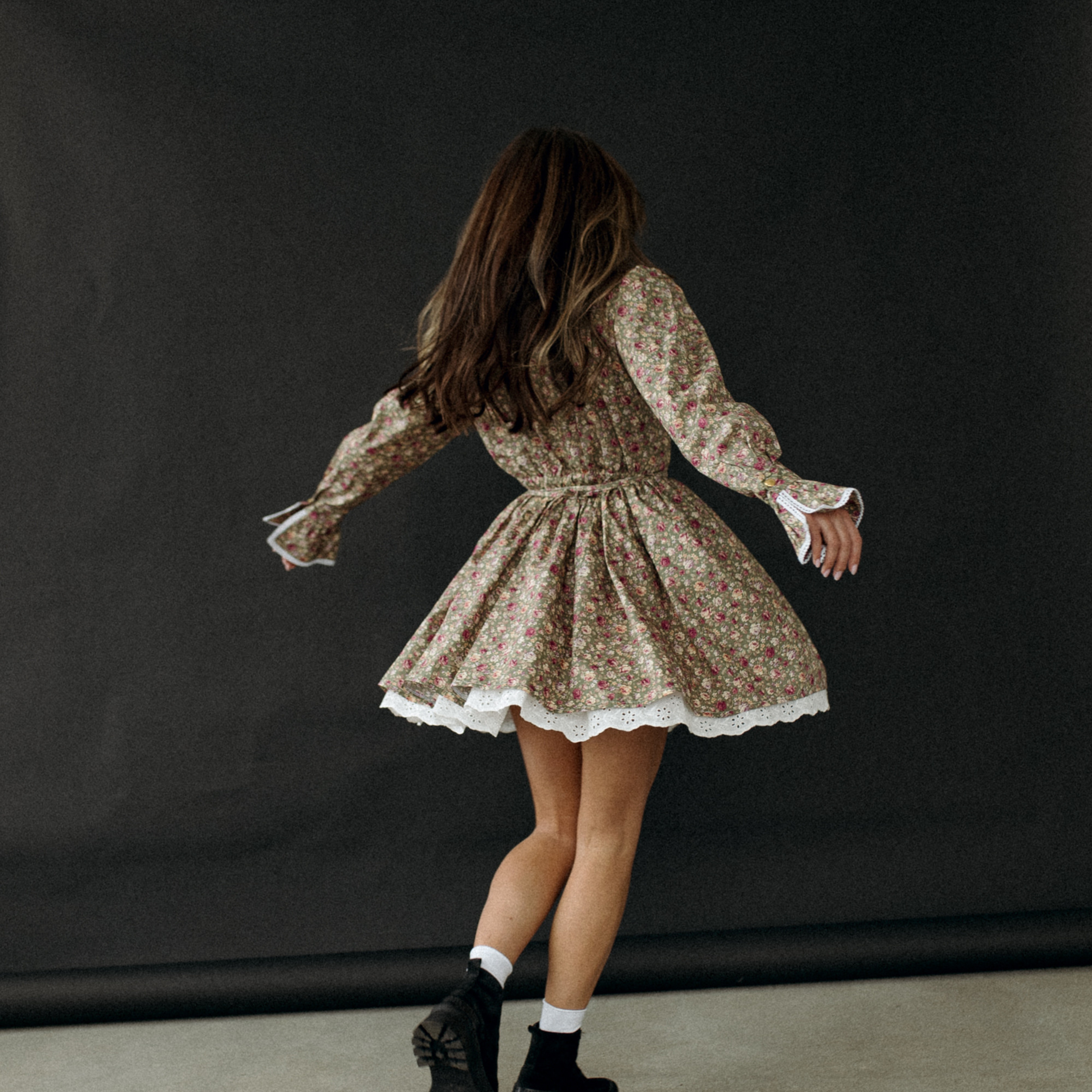 Аня в студии. Фотограф Мария Сваридзе