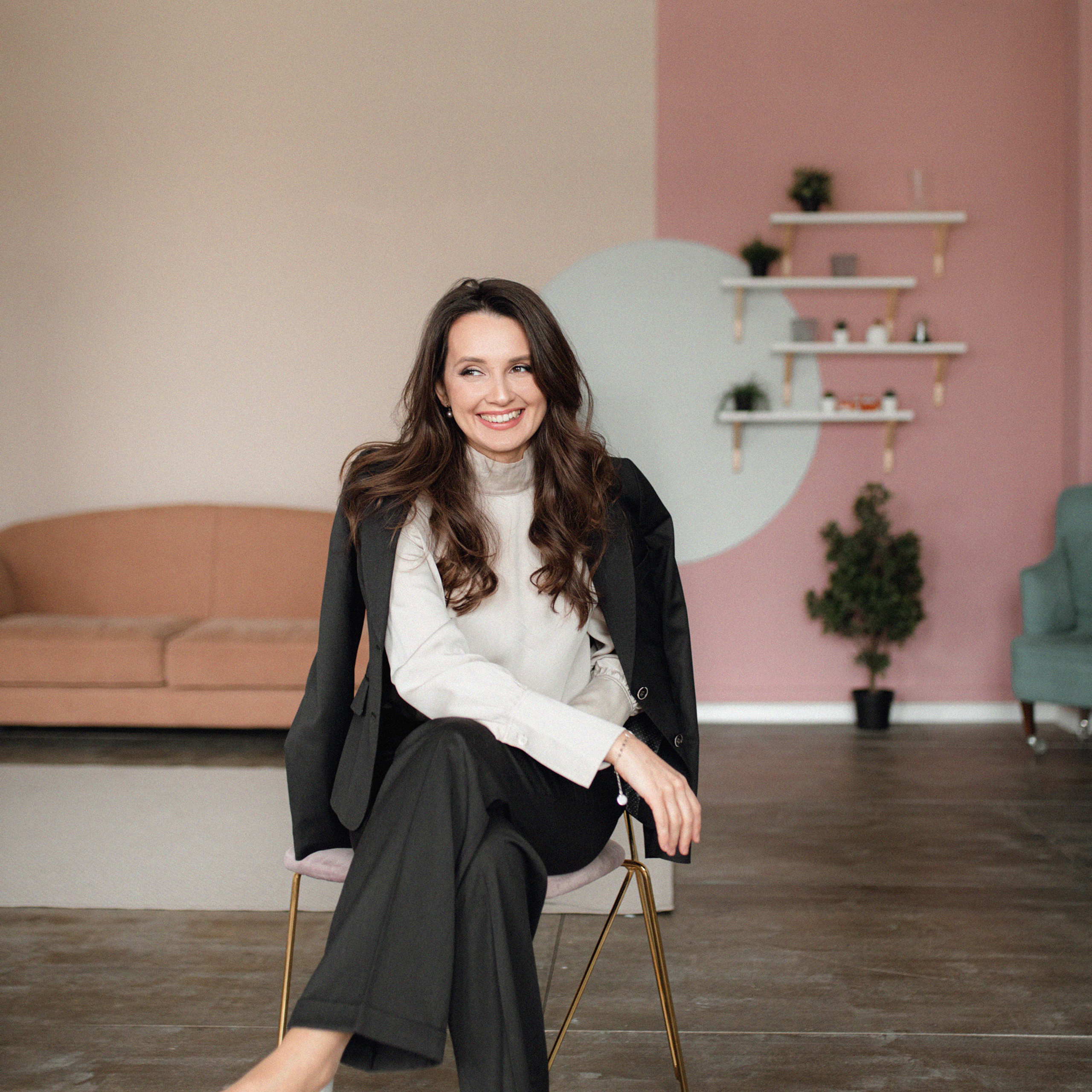 Мария в студии. Фотограф Мария Сваридзе