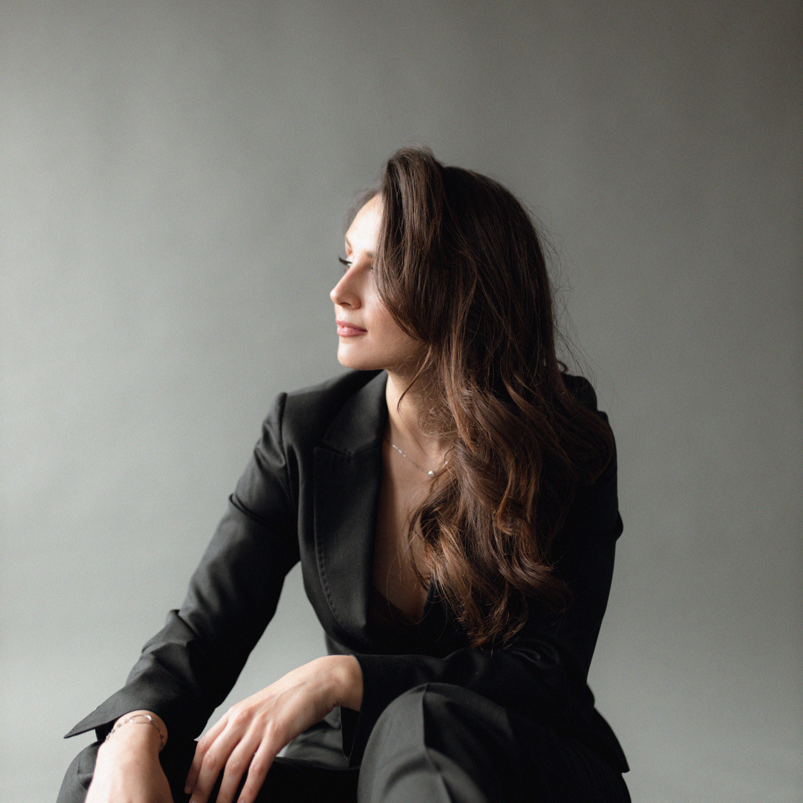 Мария в студии. Фотограф Мария Сваридзе