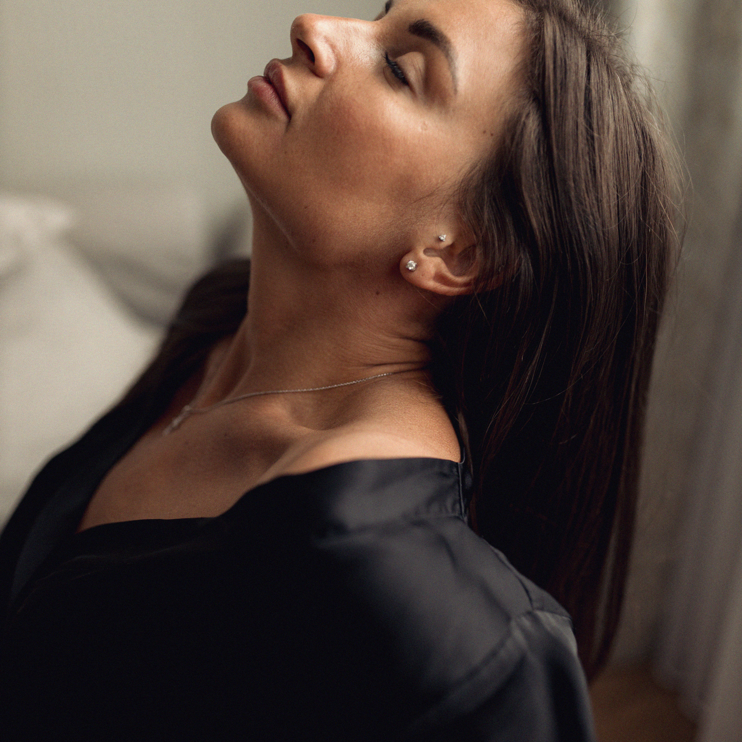 Аня и дождь в Питере. Фотограф Мария Сваридзе