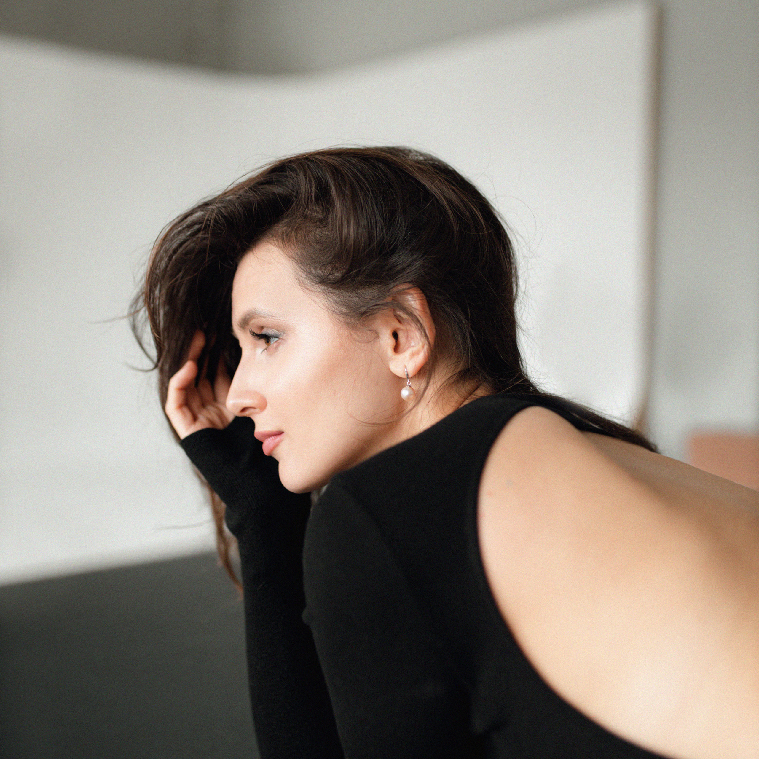 Мария в студии. Фотограф Мария Сваридзе