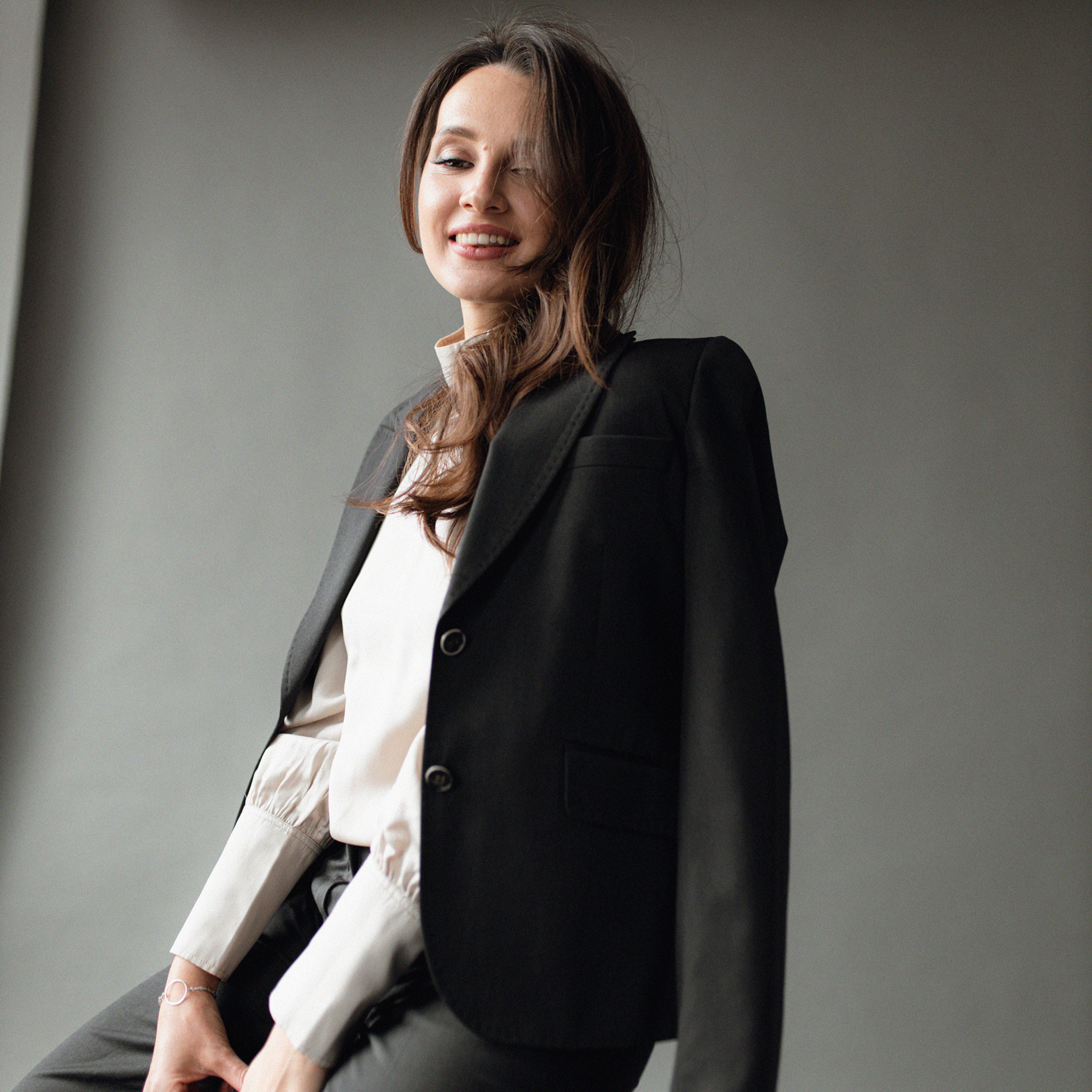 Мария в студии. Фотограф Мария Сваридзе