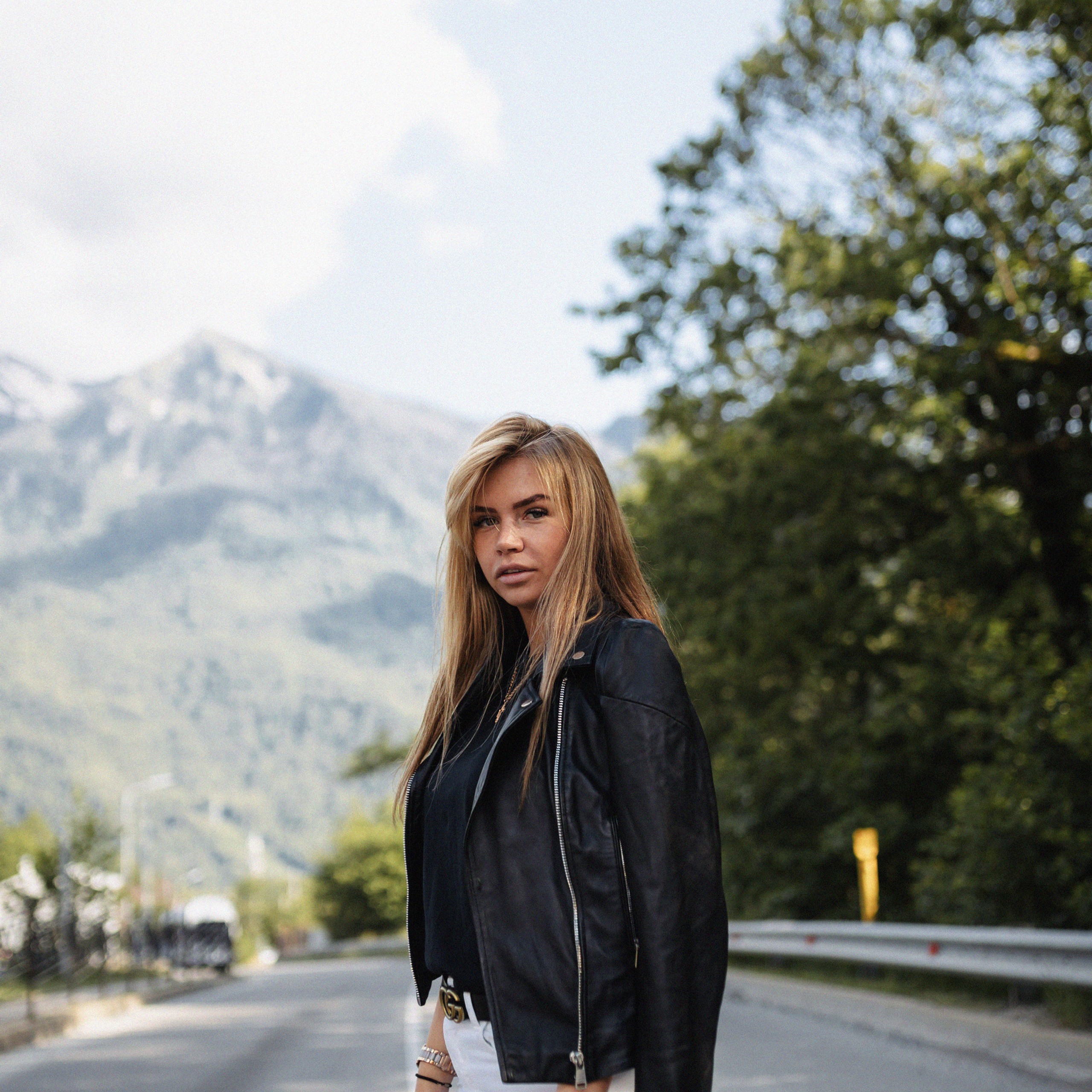 Катя в горах. Фотограф Мария Сваридзе