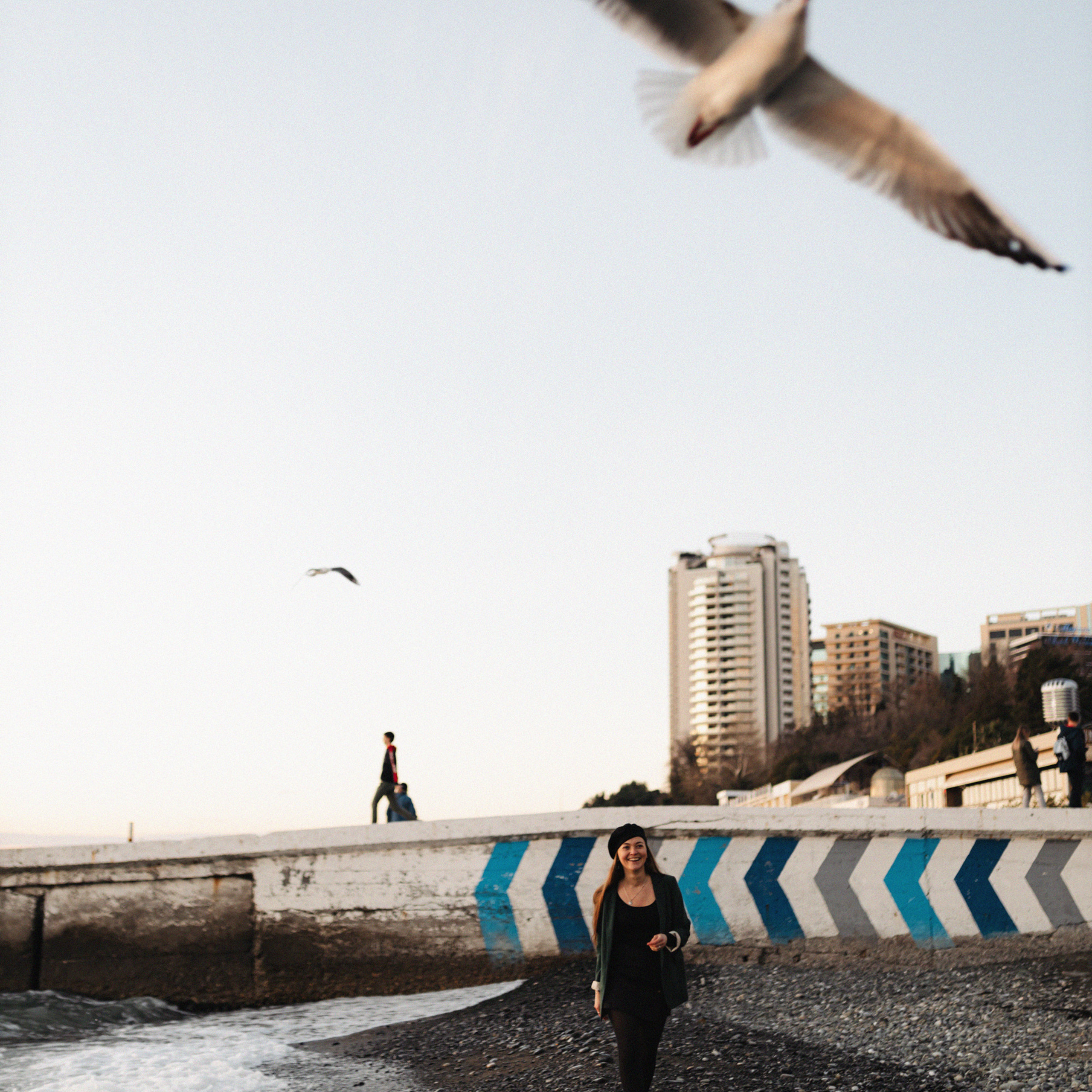 Надя, театр, море. Фотограф Мария Сваридзе