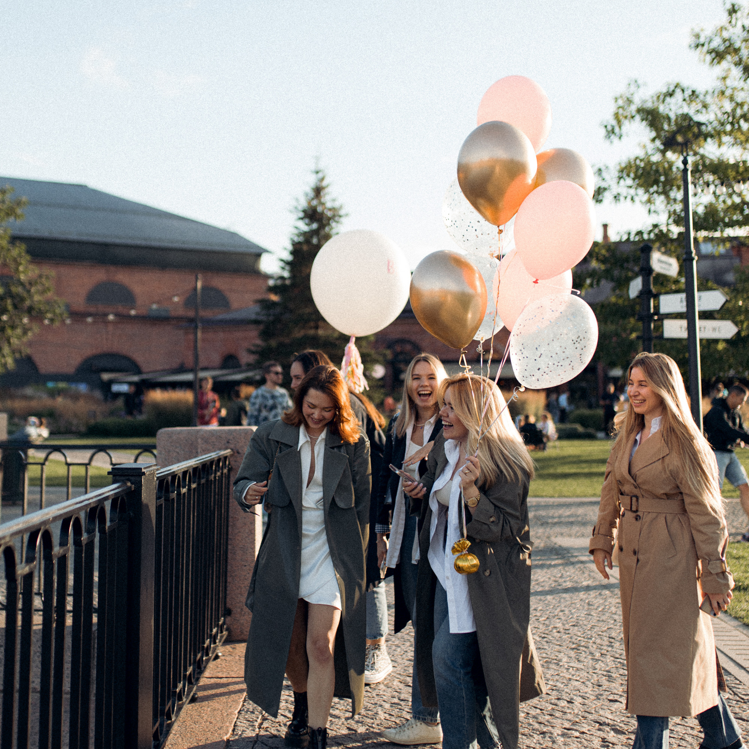Девичник в Новой Голландии. Фотограф Мария Сваридзе