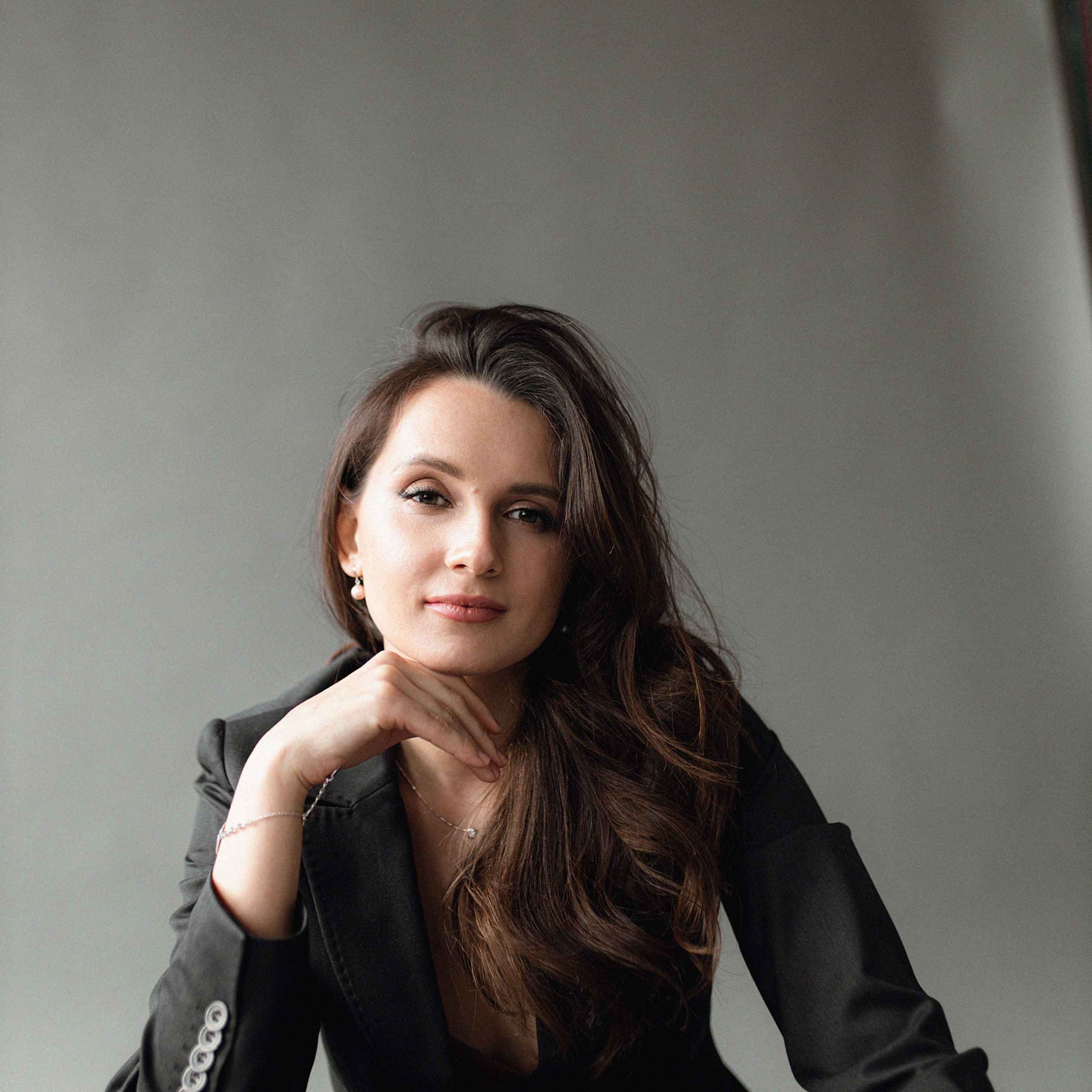 Мария в студии. Фотограф Мария Сваридзе