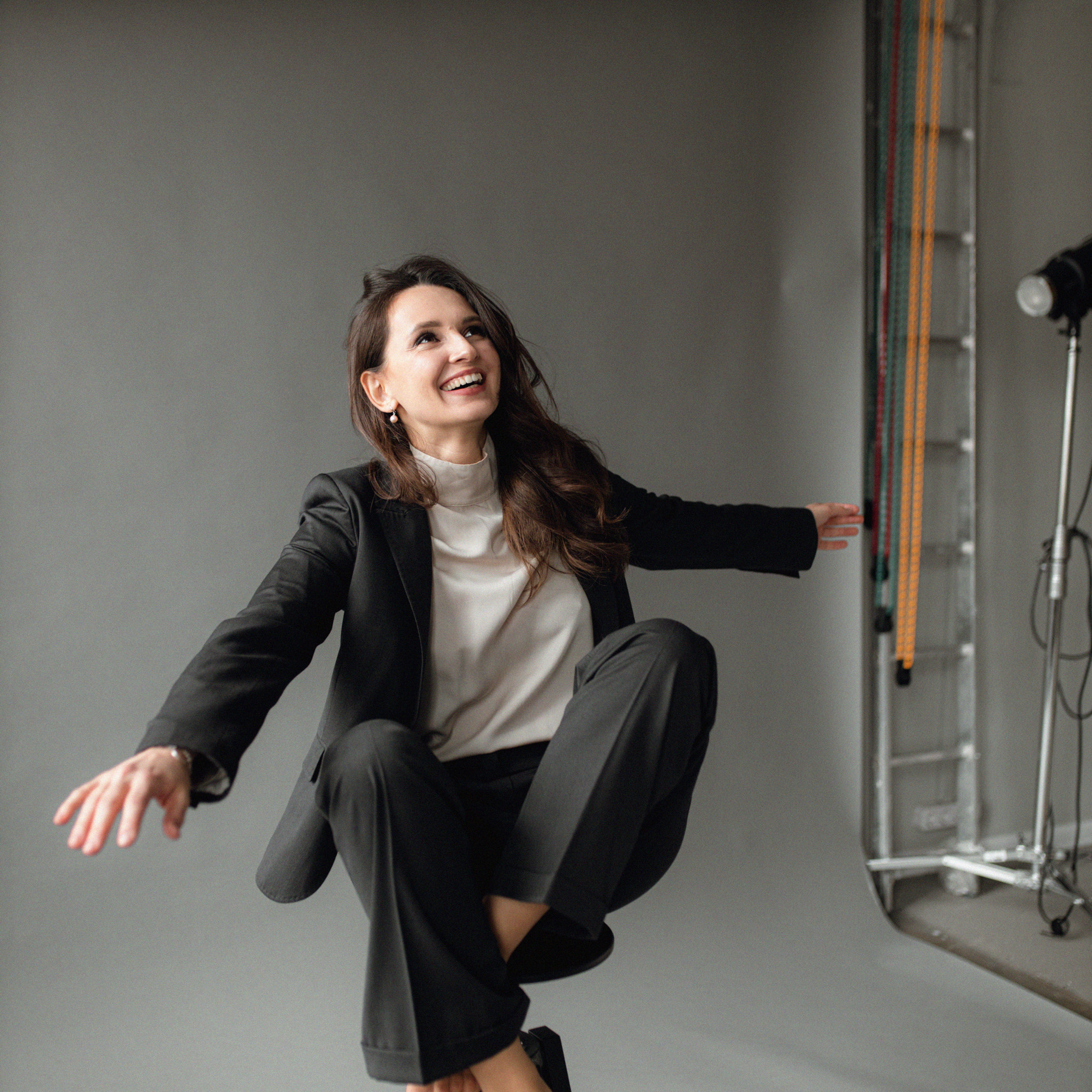 Мария в студии. Фотограф Мария Сваридзе