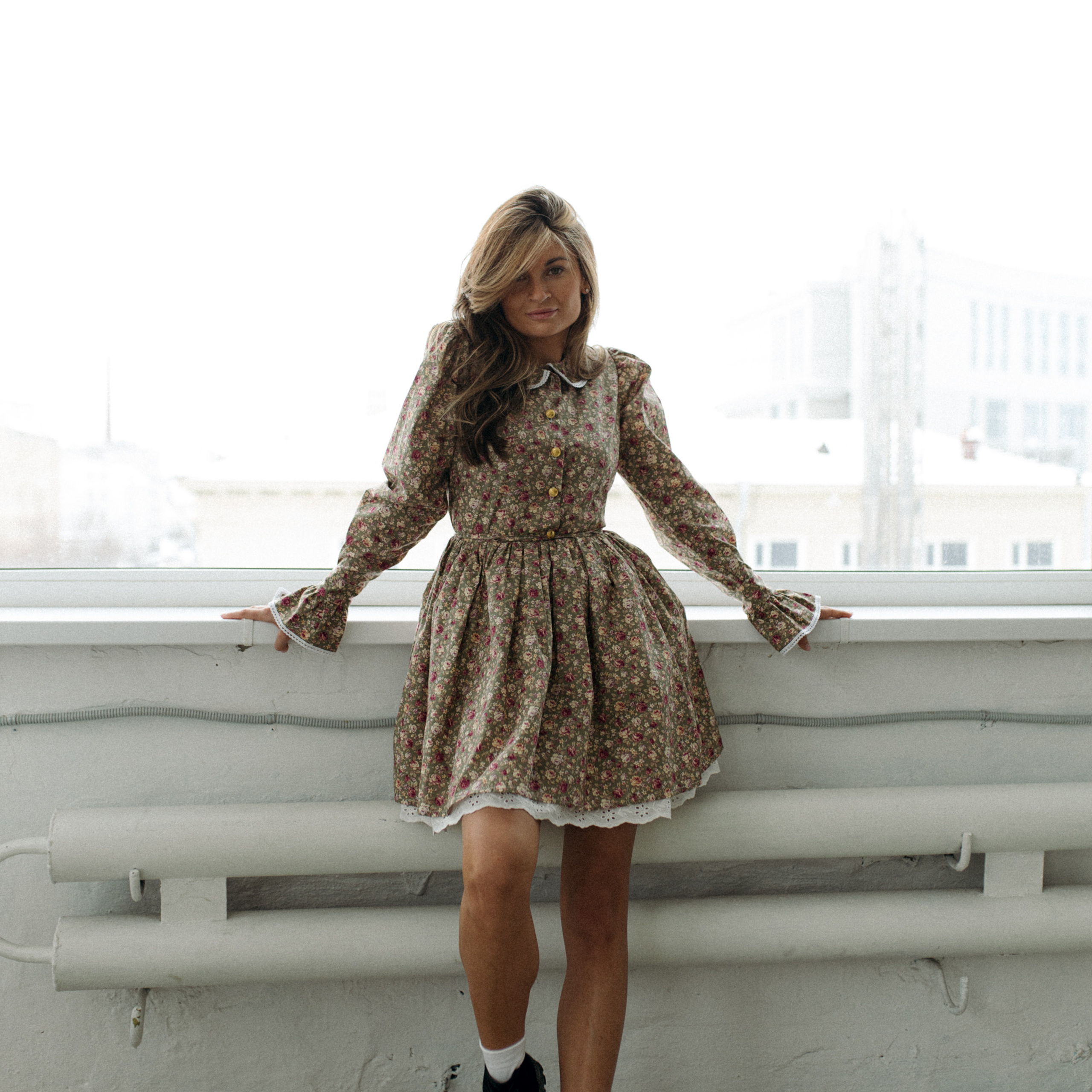 Аня в студии. Фотограф Мария Сваридзе