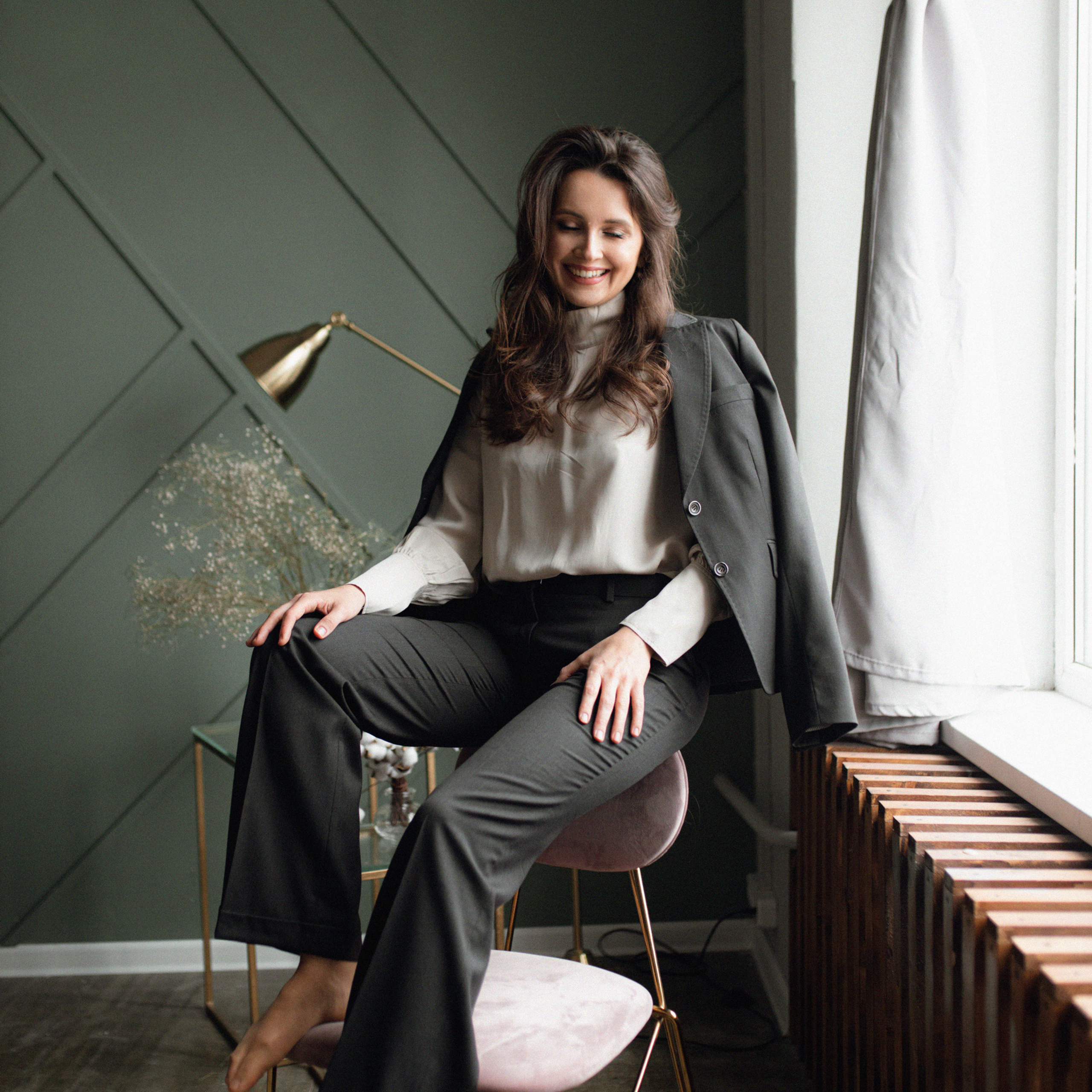 Мария в студии. Фотограф Мария Сваридзе