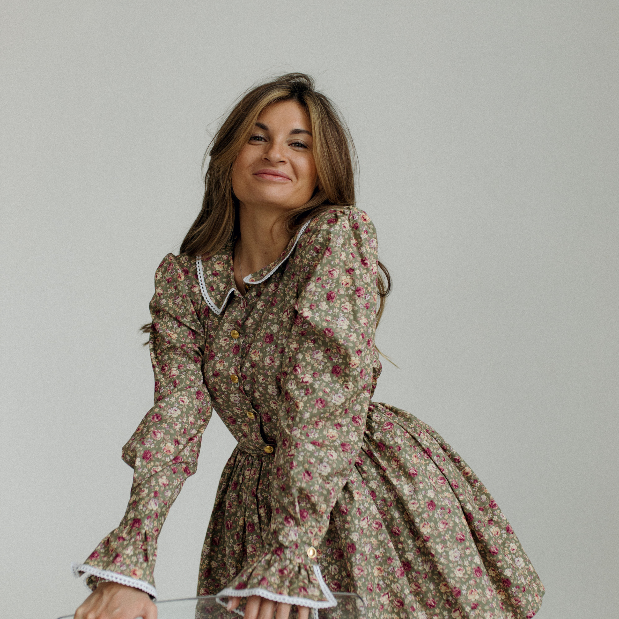 Аня в студии. Фотограф Мария Сваридзе