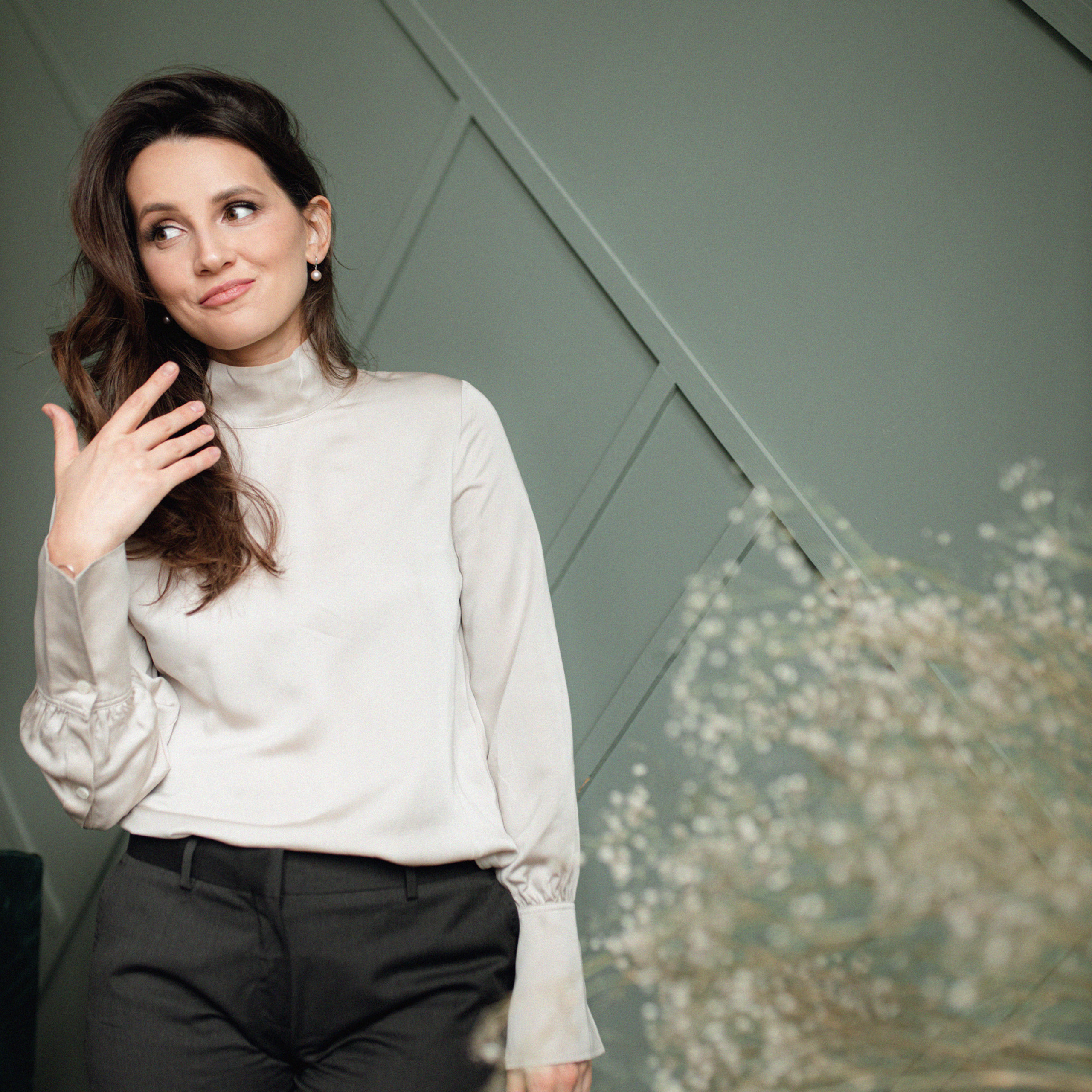 Мария в студии. Фотограф Мария Сваридзе