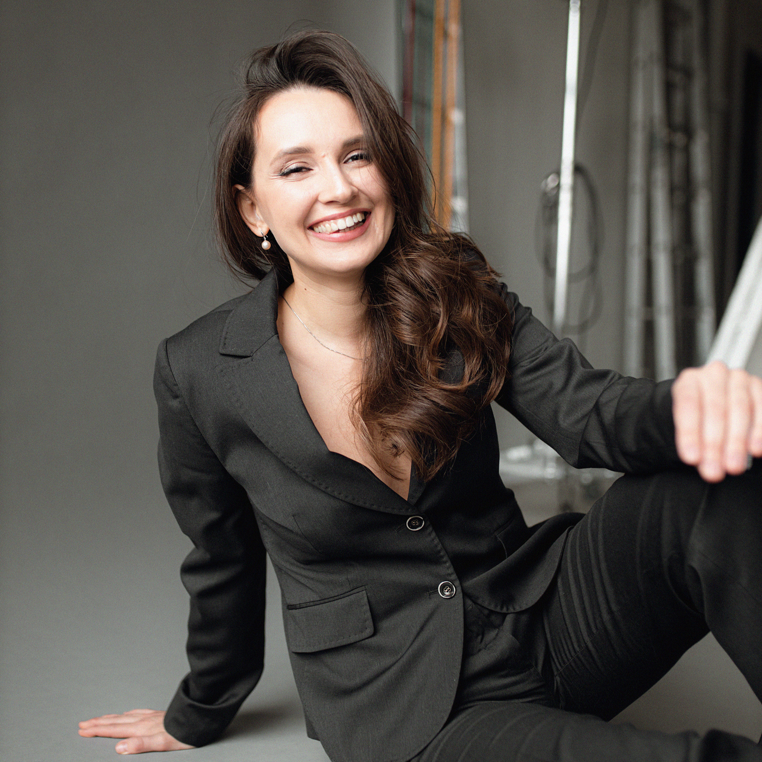 Мария в студии. Фотограф Мария Сваридзе