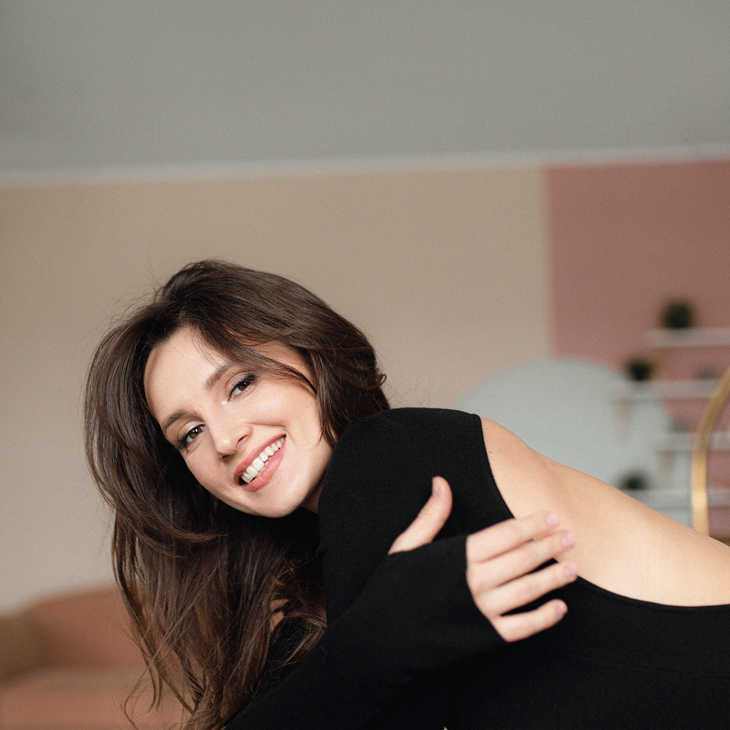 Мария в студии. Фотограф Мария Сваридзе