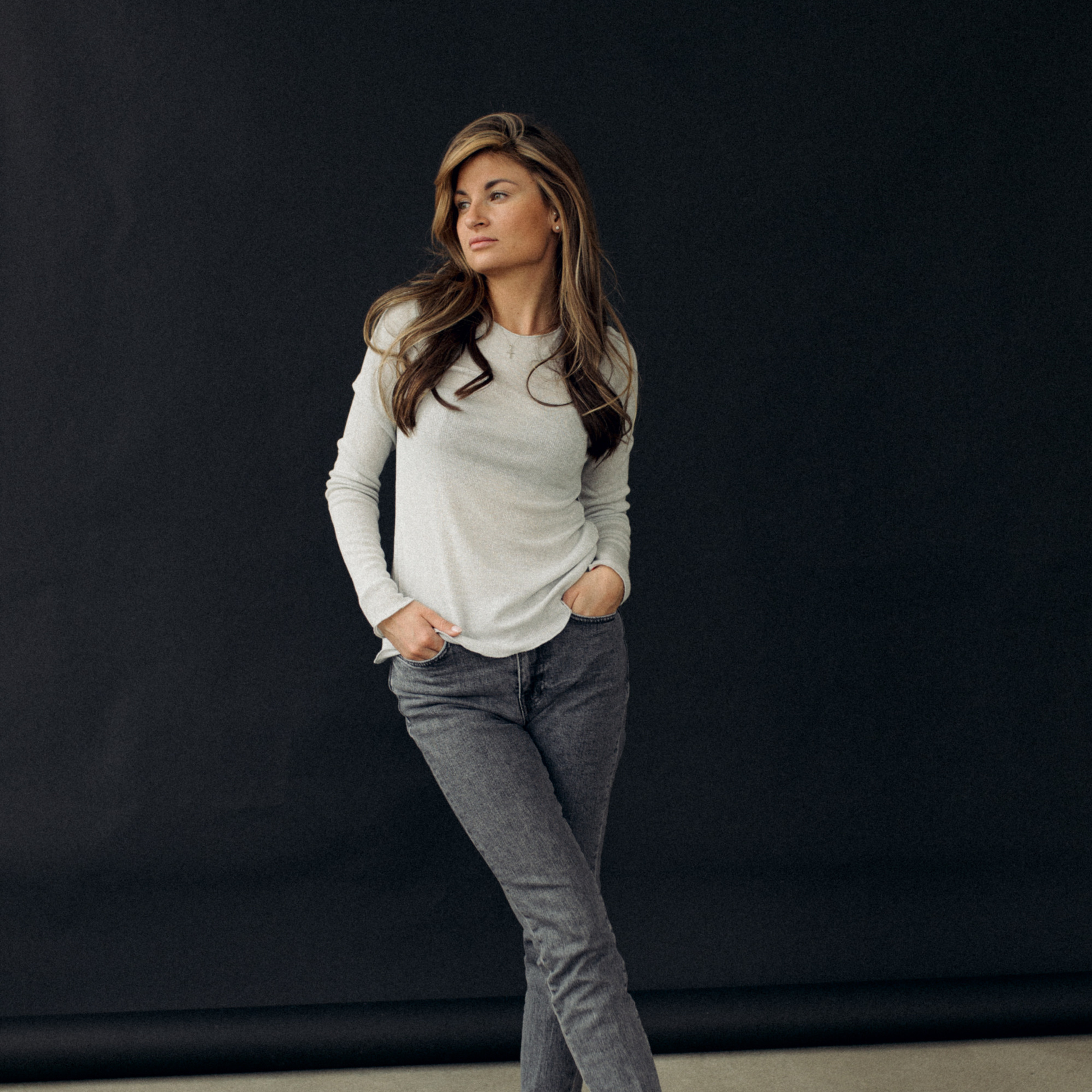 Аня в студии. Фотограф Мария Сваридзе