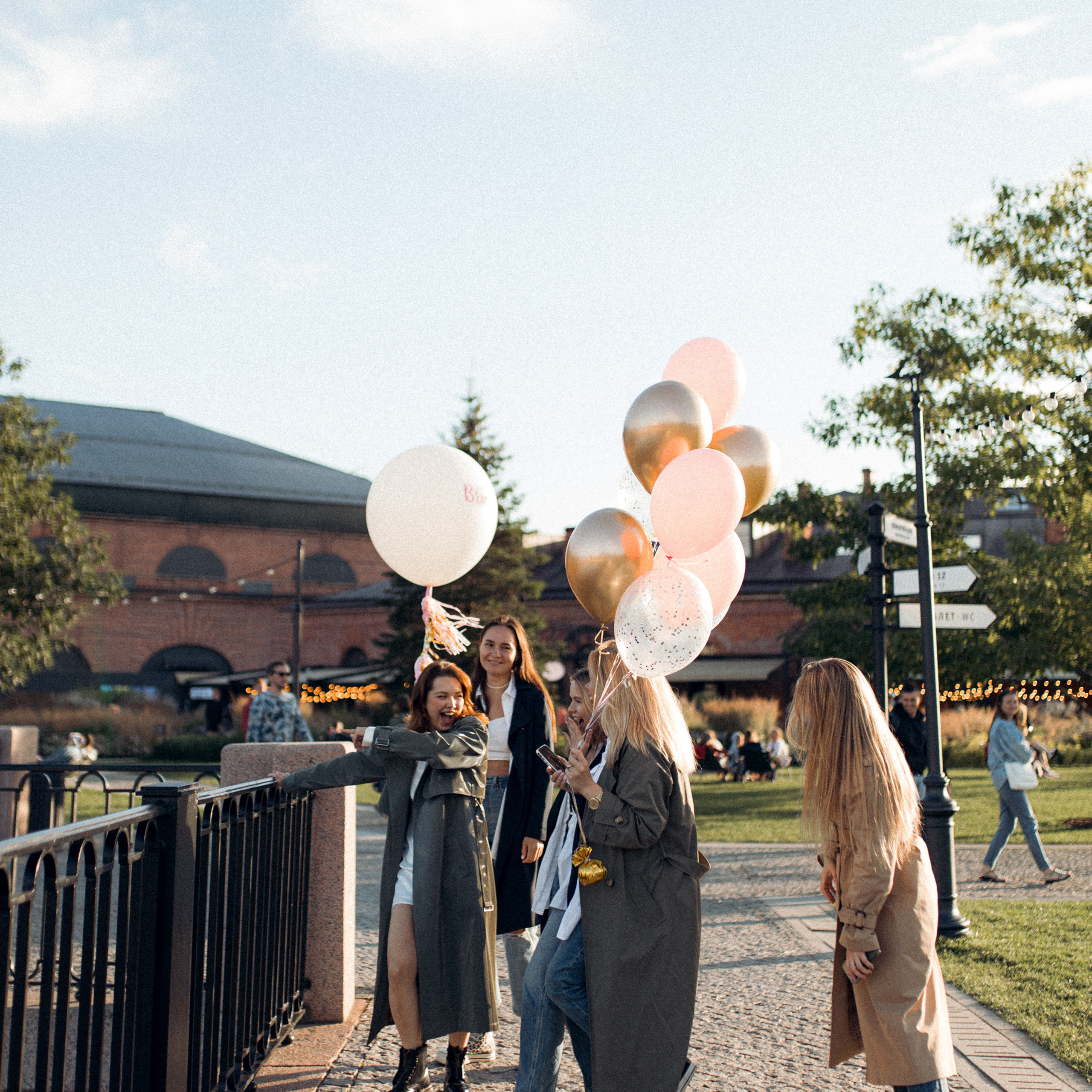 Девичник в Новой Голландии. Фотограф Мария Сваридзе