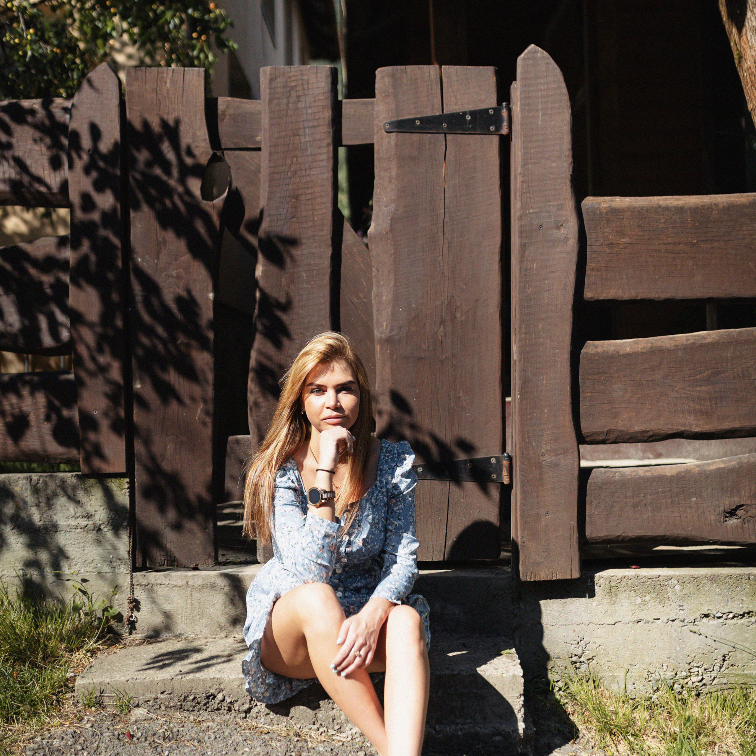 Катя в горах. Фотограф Мария Сваридзе