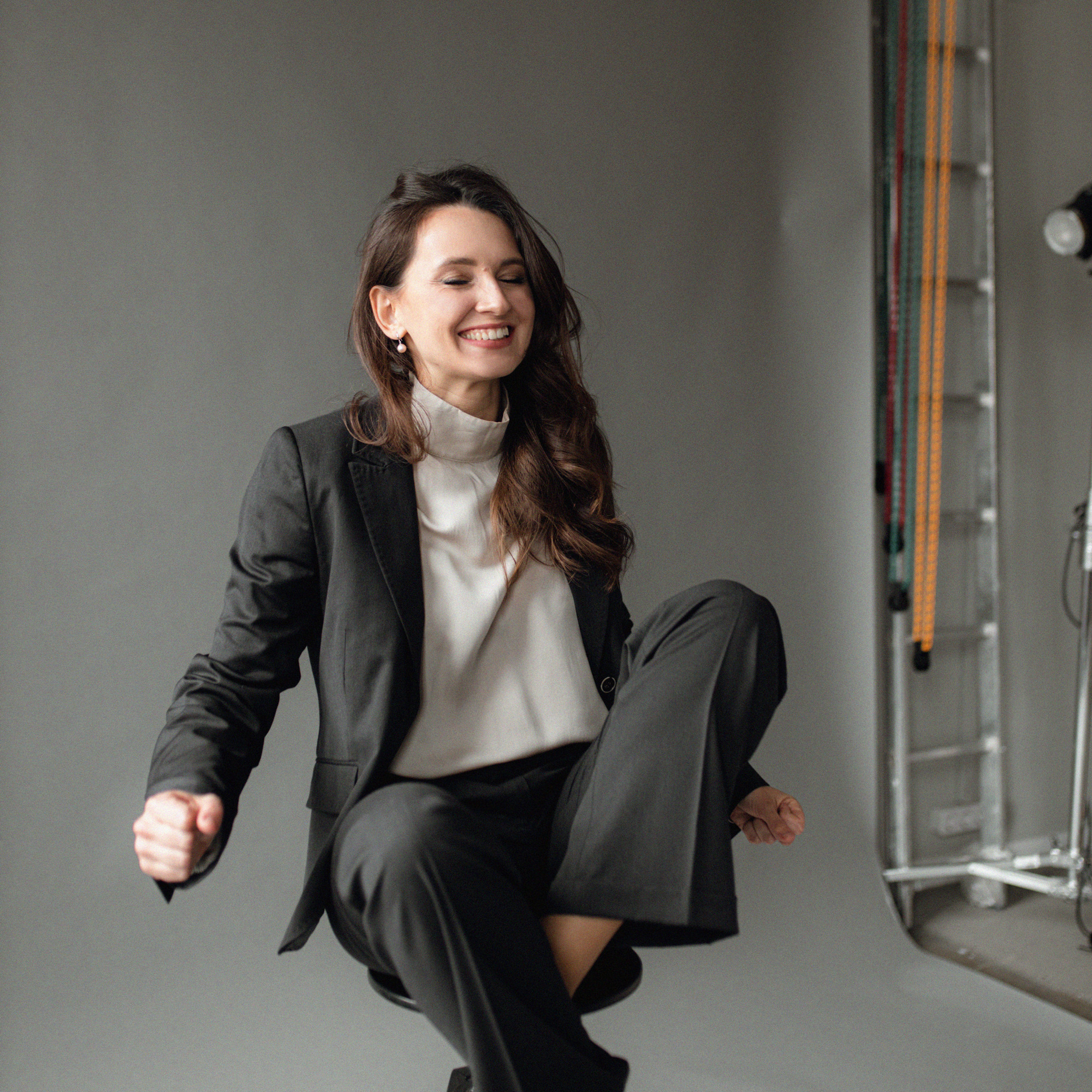 Мария в студии. Фотограф Мария Сваридзе