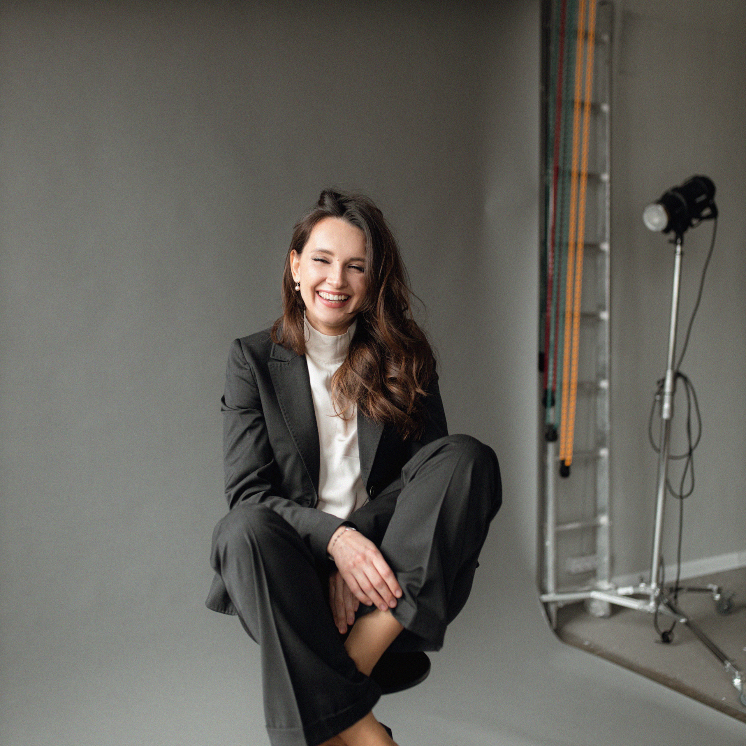 Мария в студии. Фотограф Мария Сваридзе