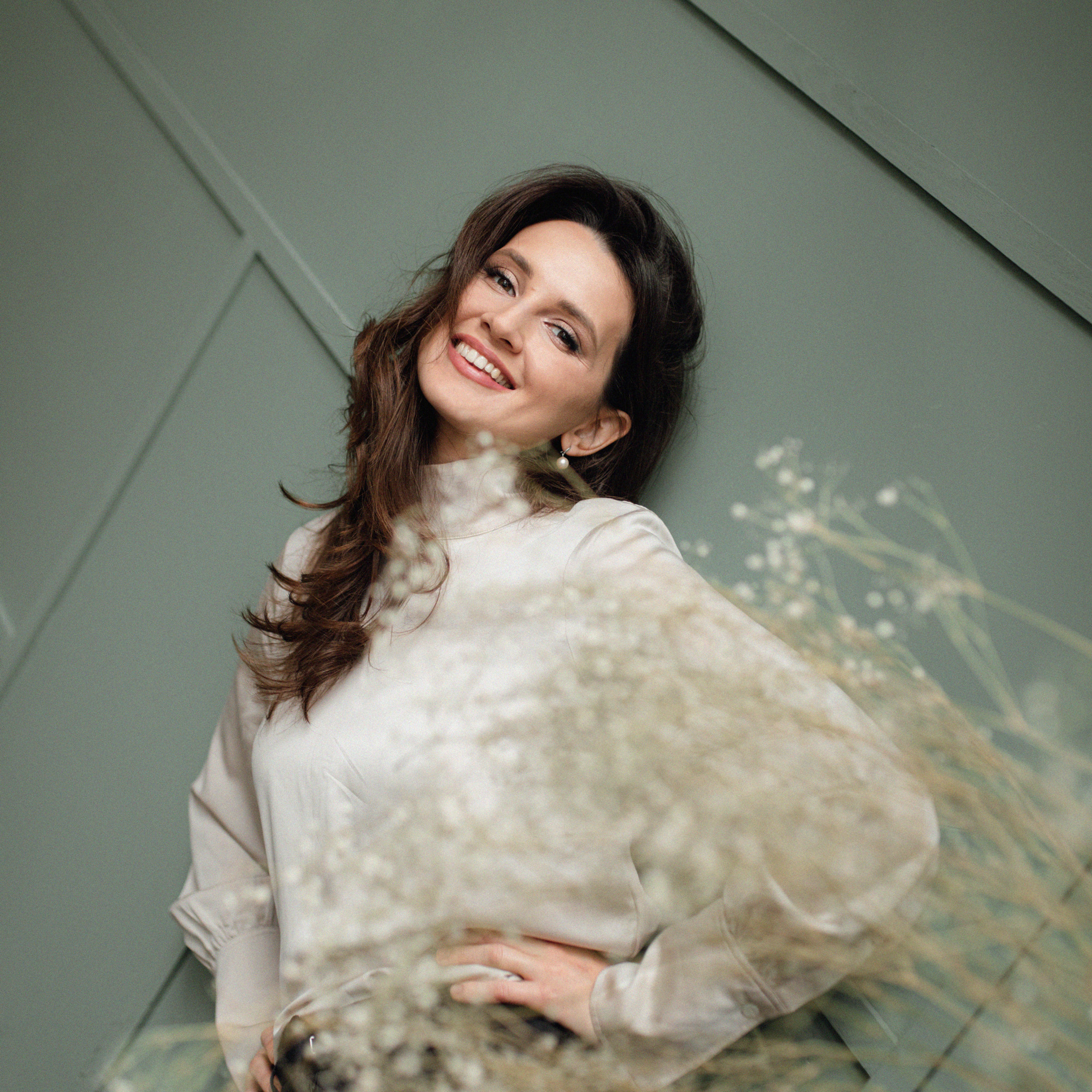 Мария в студии. Фотограф Мария Сваридзе