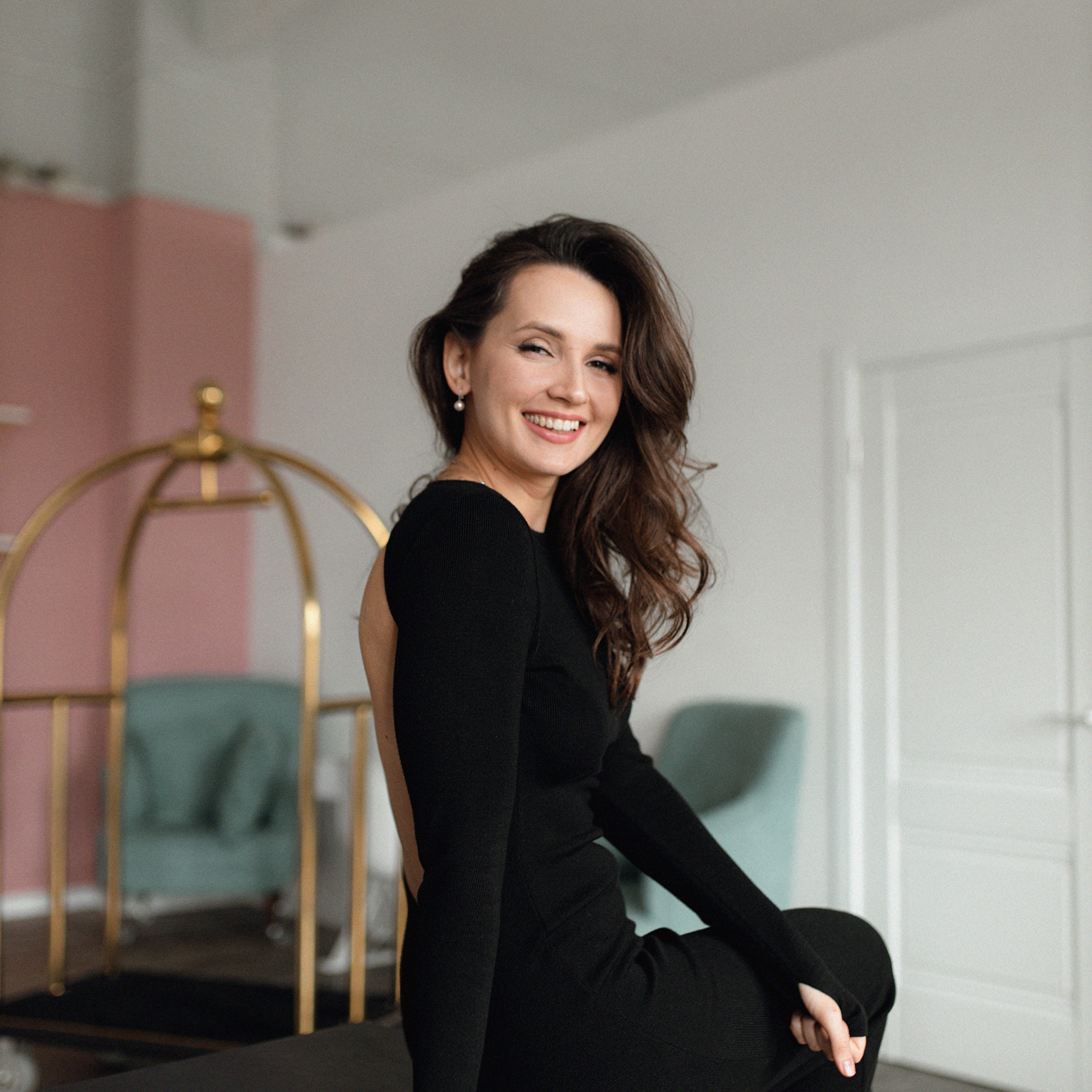 Мария в студии. Фотограф Мария Сваридзе