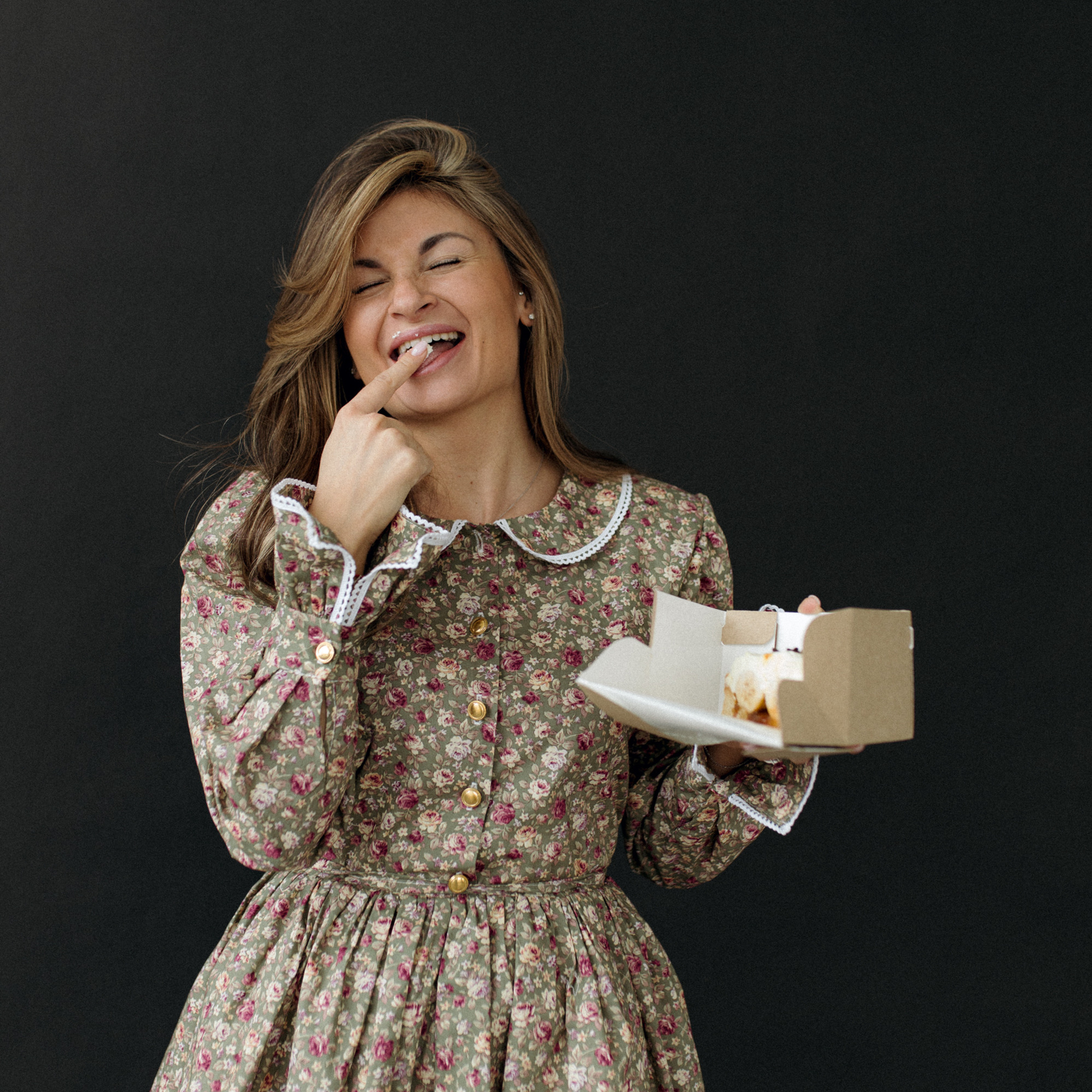 Аня в студии. Фотограф Мария Сваридзе