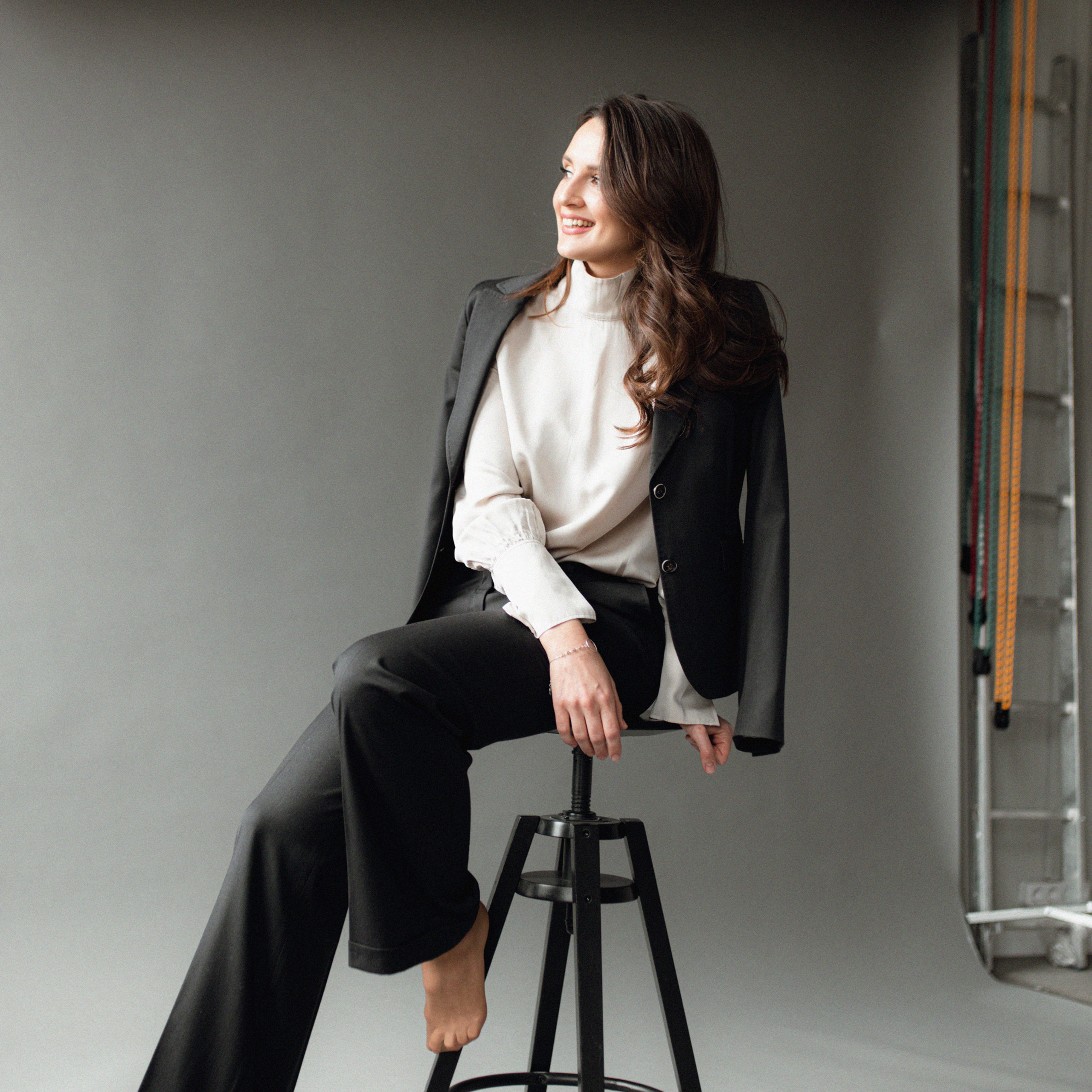 Мария в студии. Фотограф Мария Сваридзе