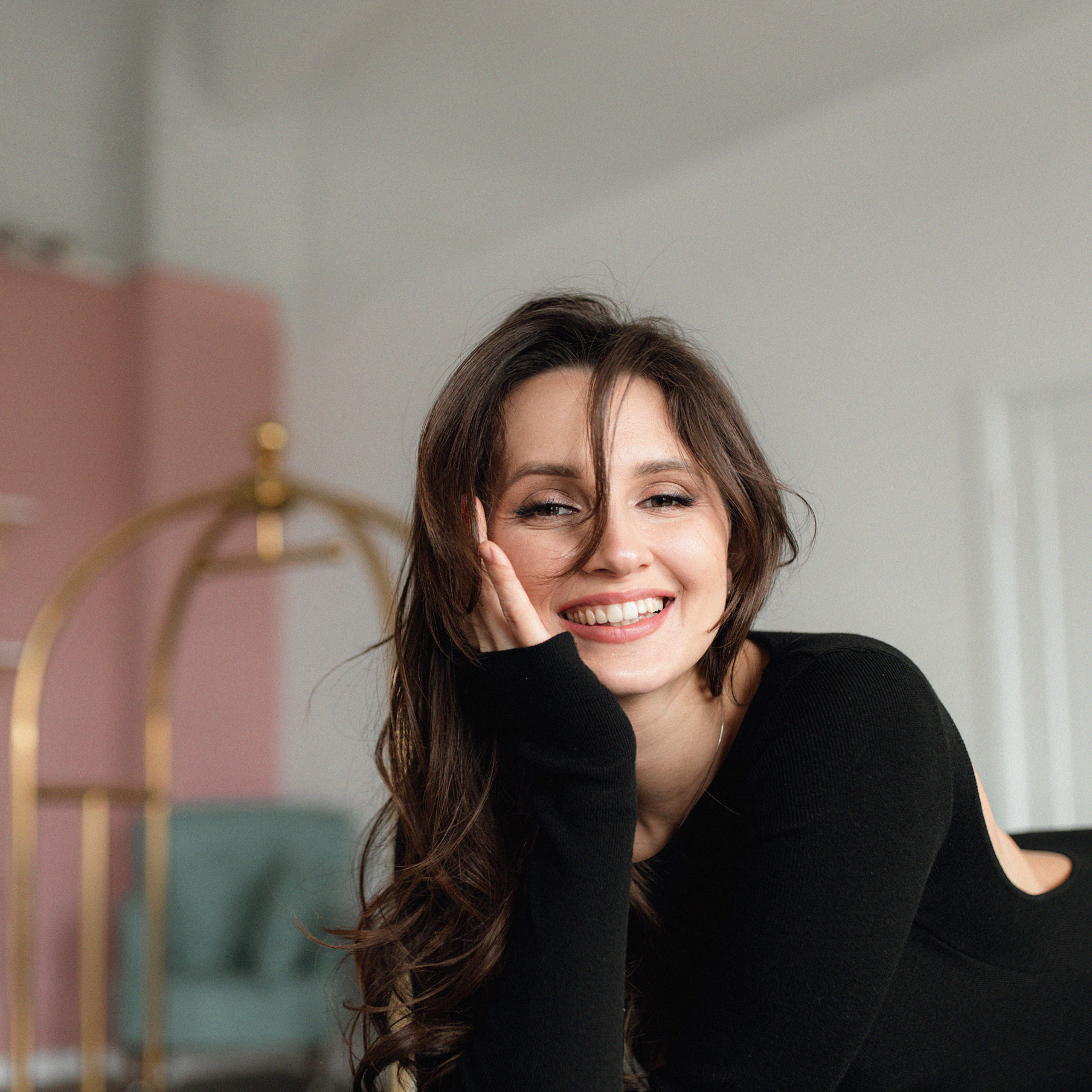 Мария в студии. Фотограф Мария Сваридзе