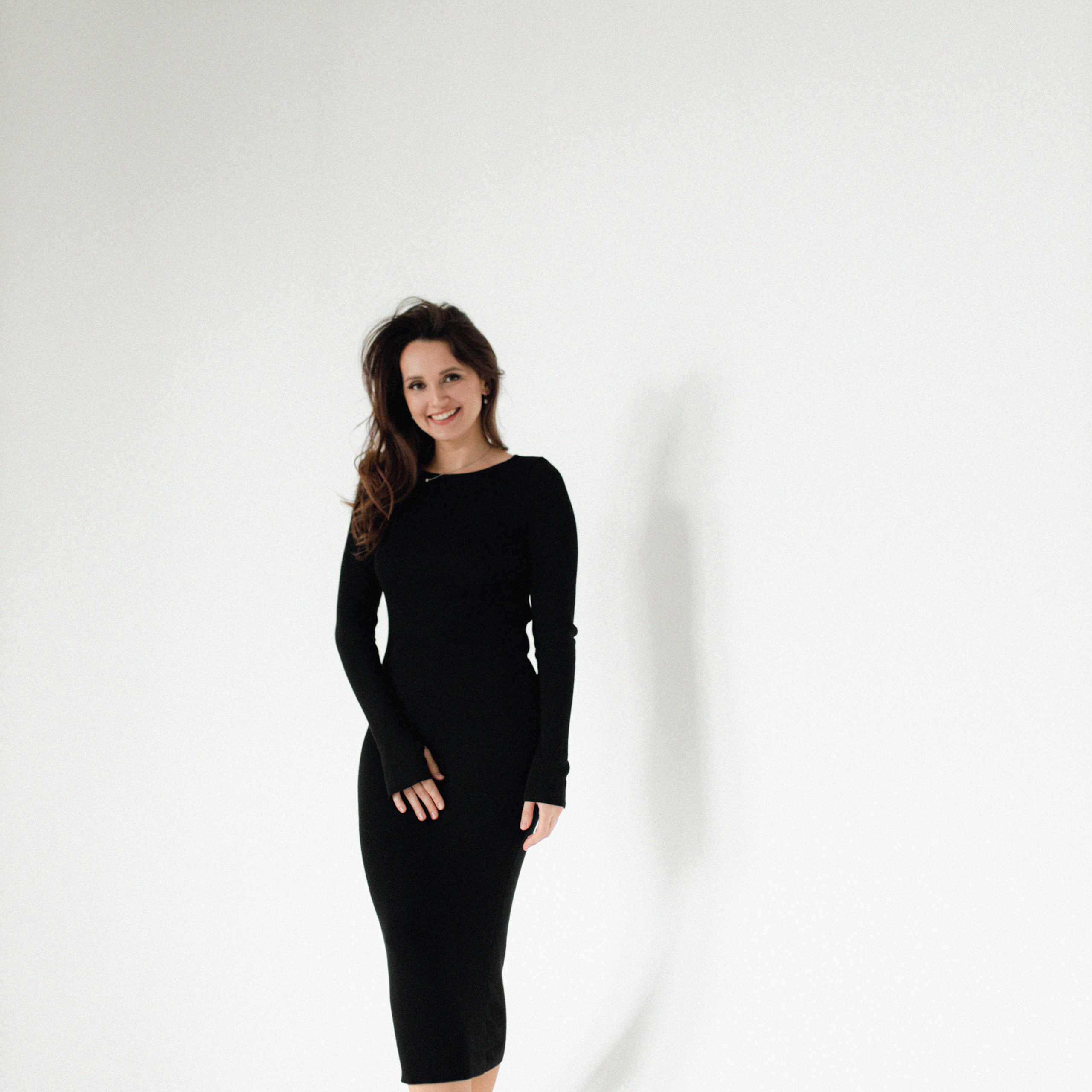 Мария в студии. Фотограф Мария Сваридзе