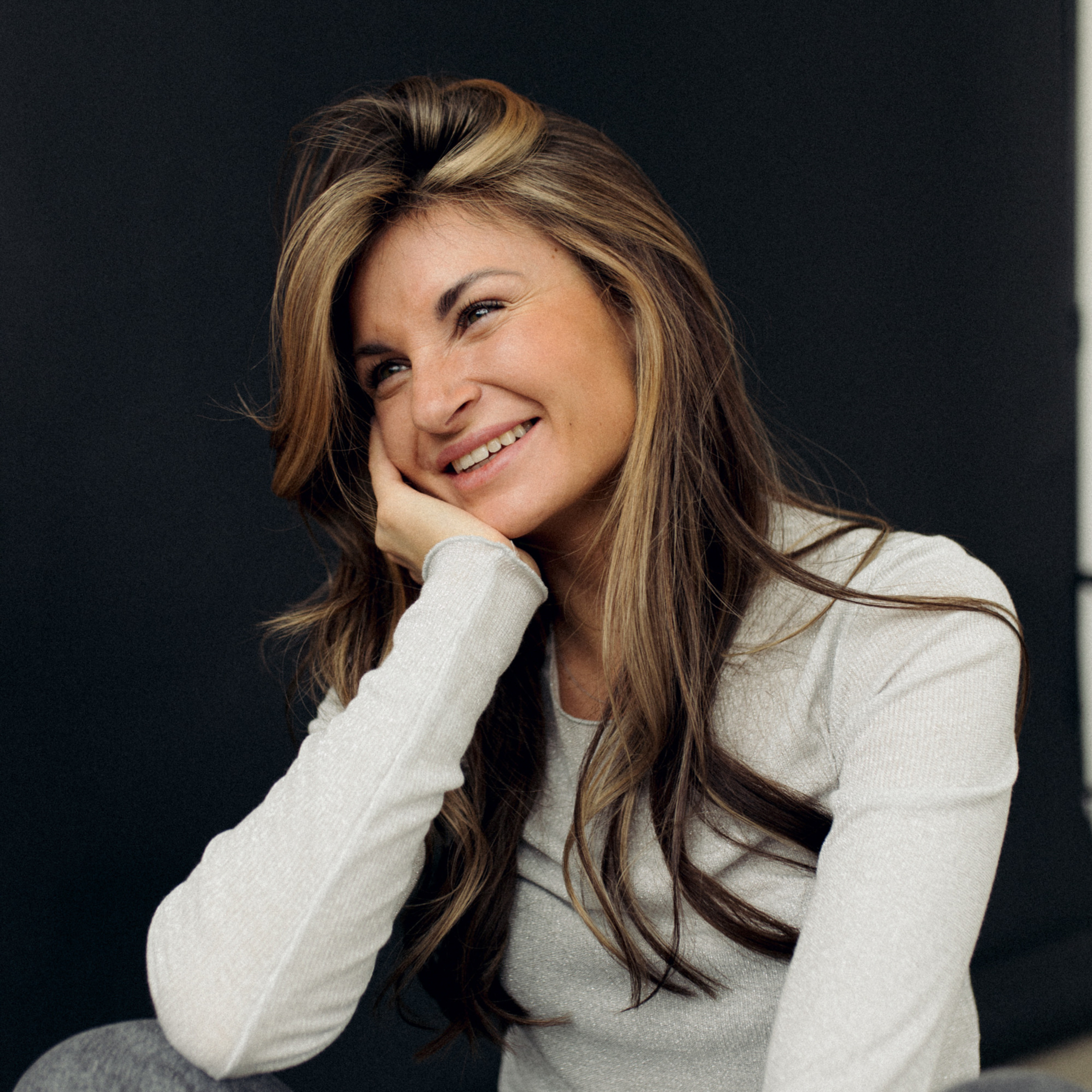 Аня в студии. Фотограф Мария Сваридзе