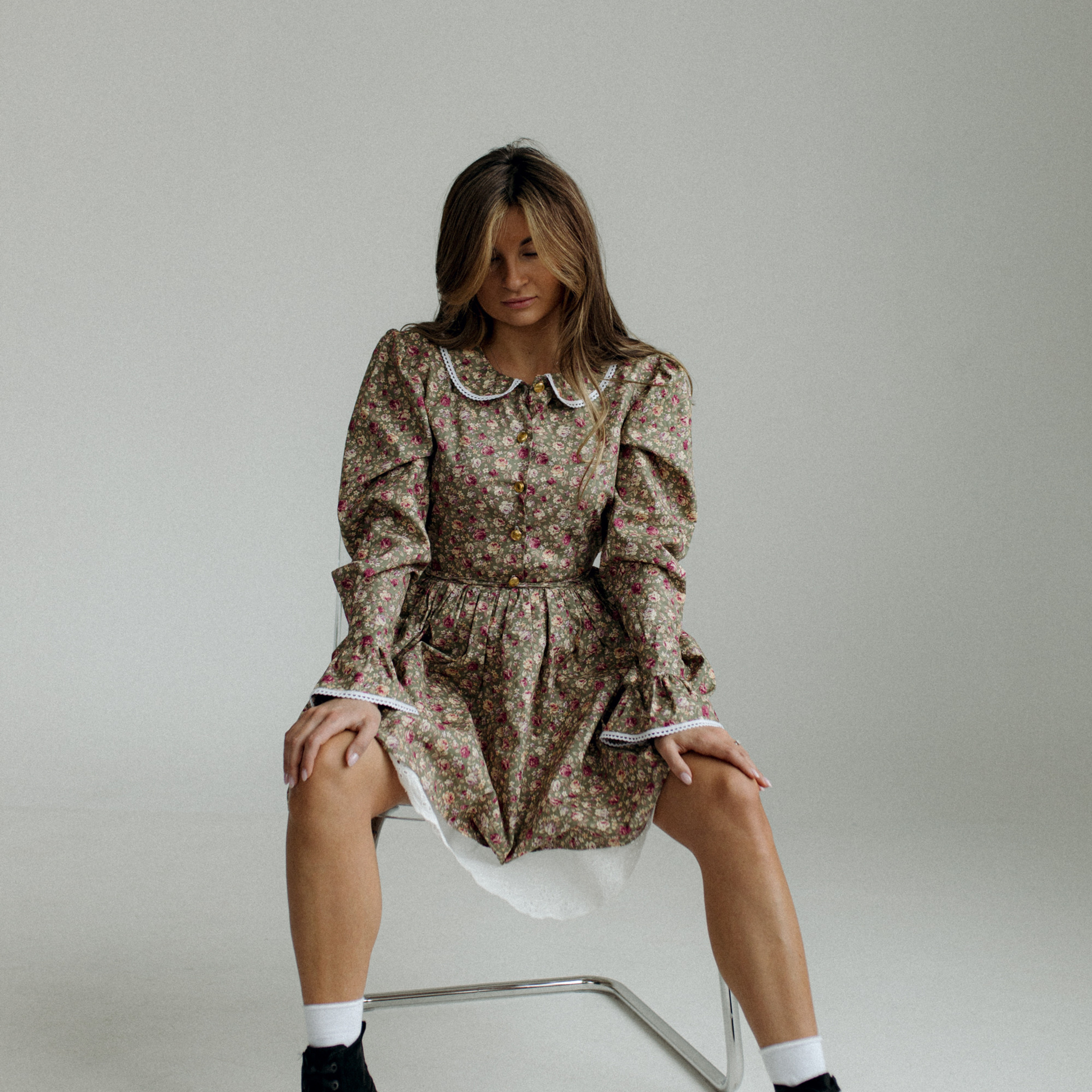 Аня в студии. Фотограф Мария Сваридзе