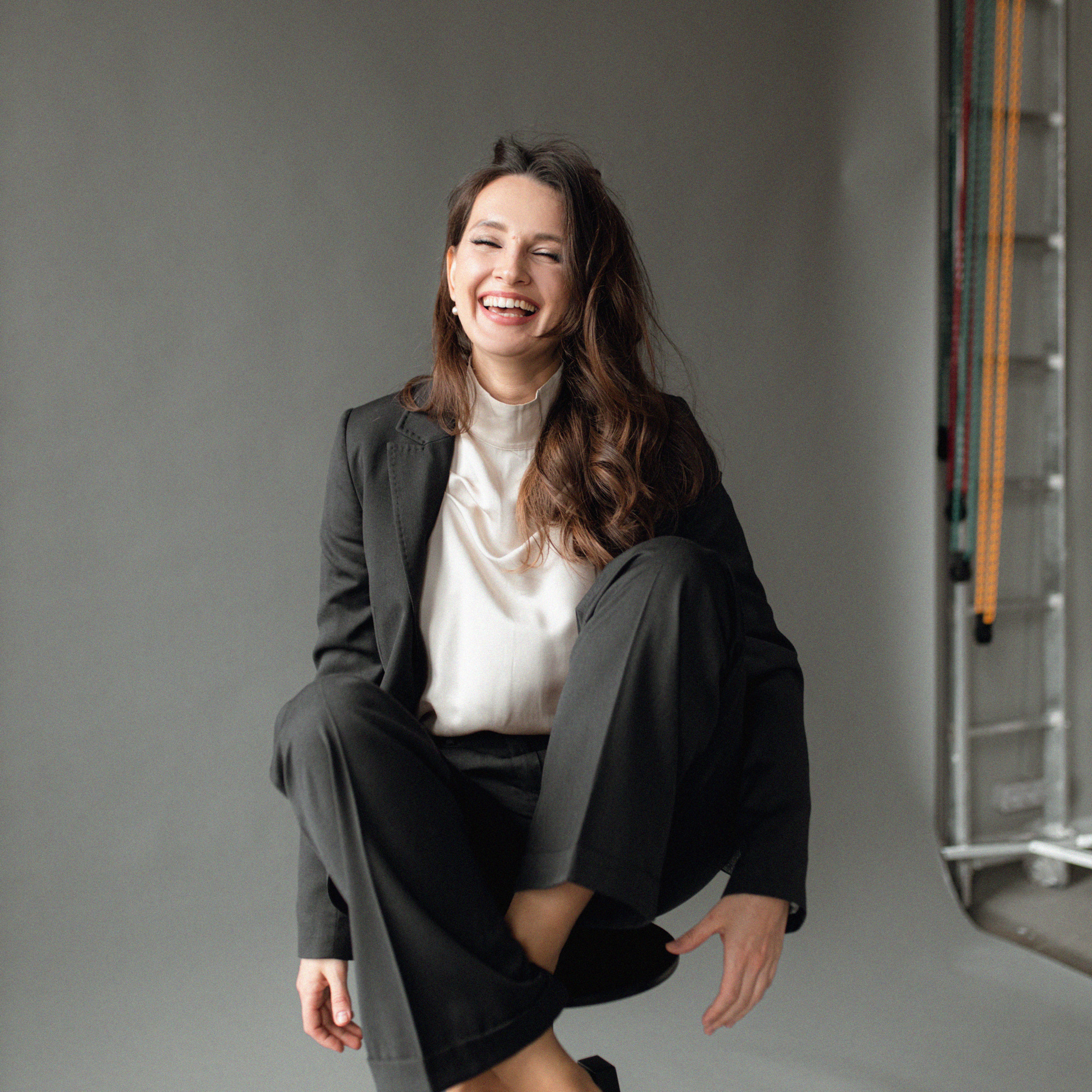 Мария в студии. Фотограф Мария Сваридзе