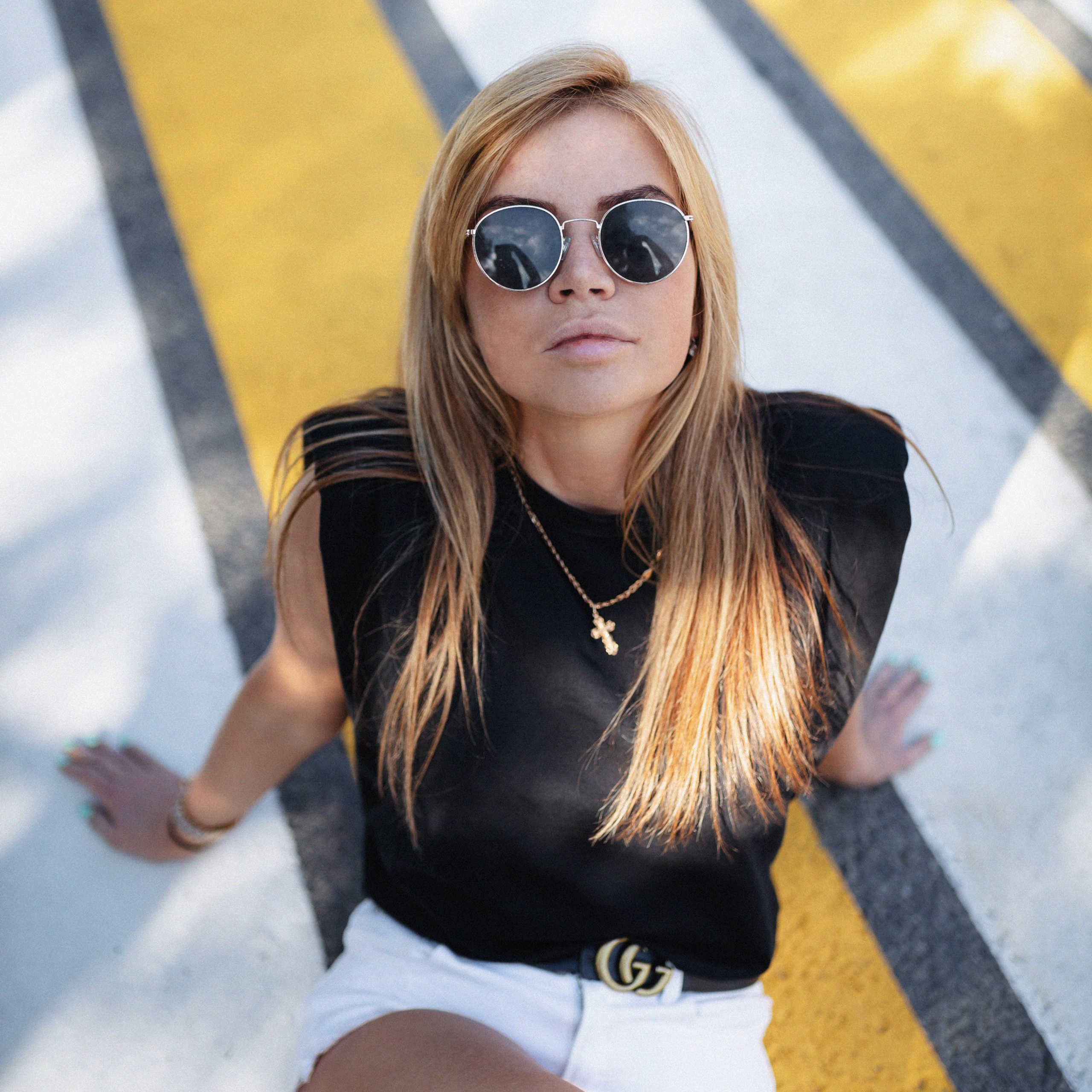 Катя в горах. Фотограф Мария Сваридзе