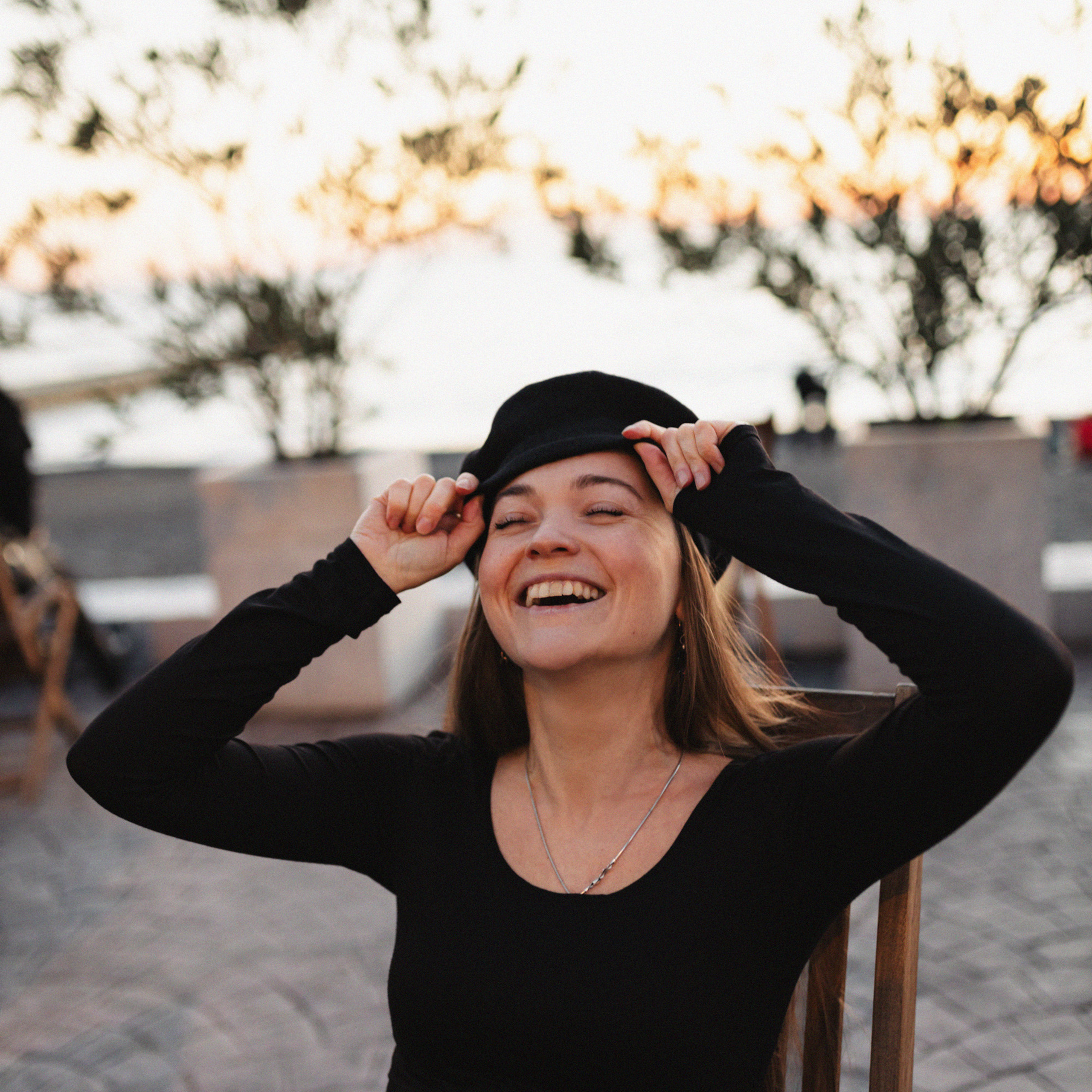 Надя, театр, море. Фотограф Мария Сваридзе