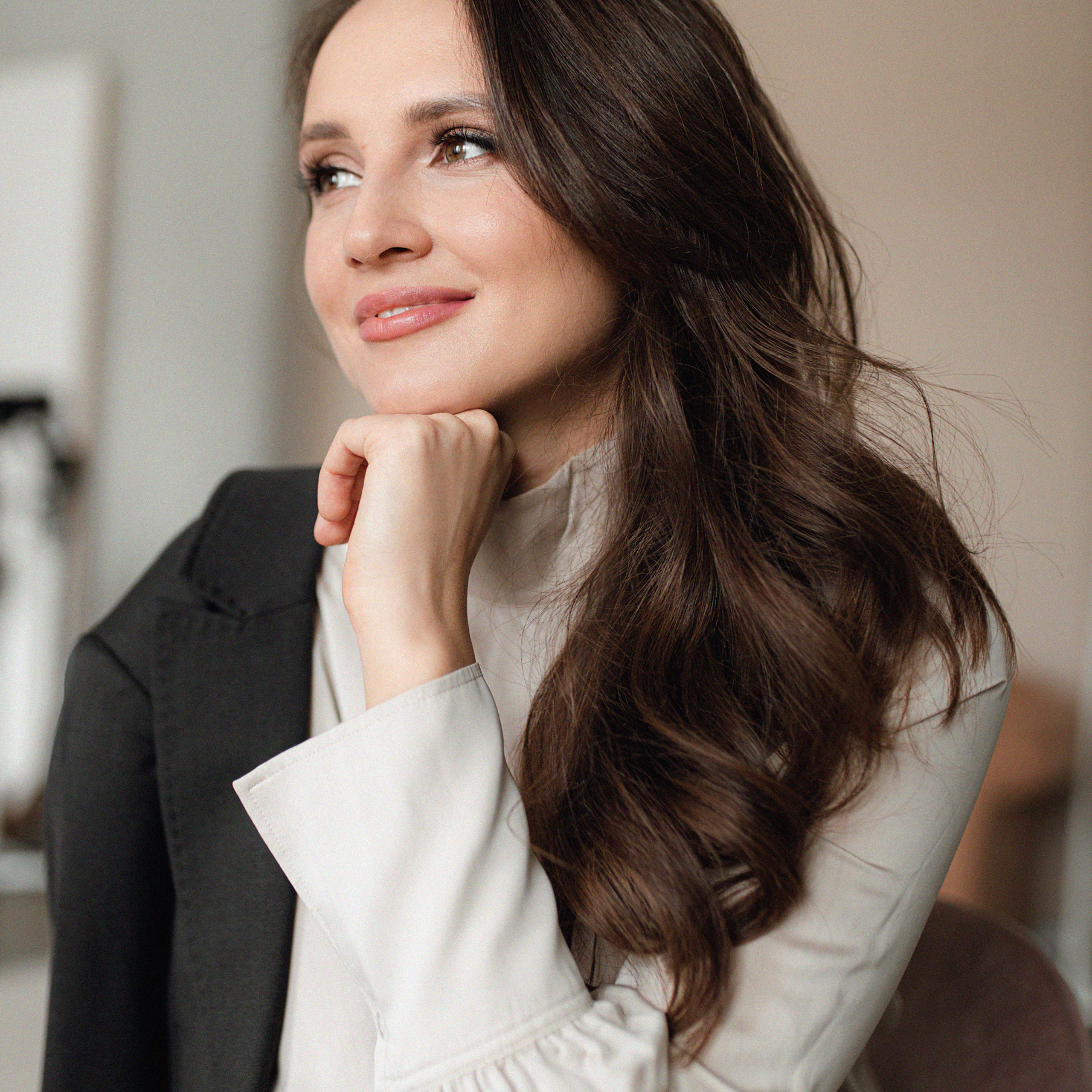 Мария в студии. Фотограф Мария Сваридзе