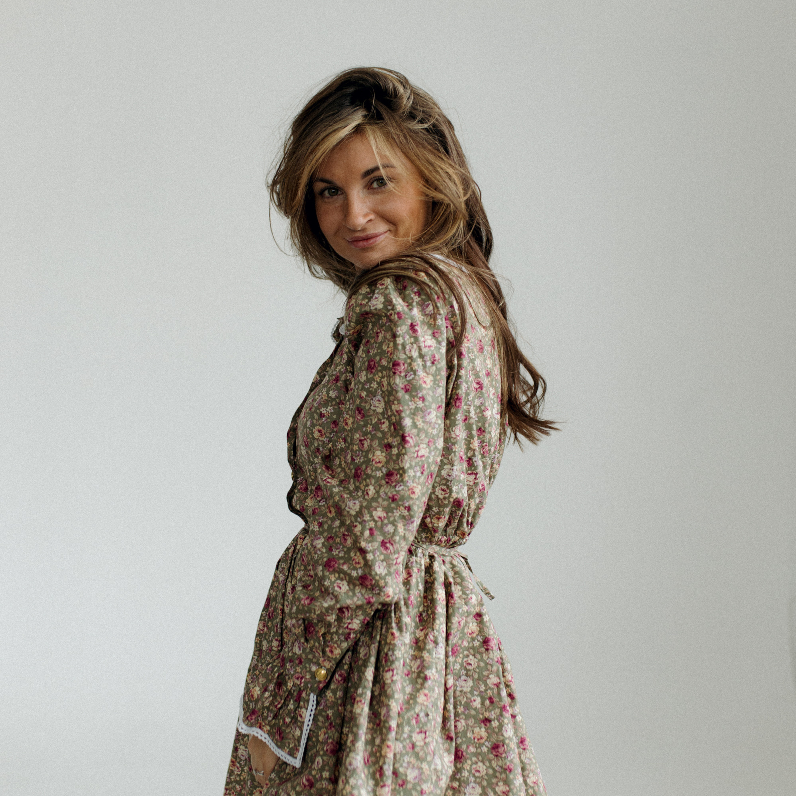 Аня в студии. Фотограф Мария Сваридзе