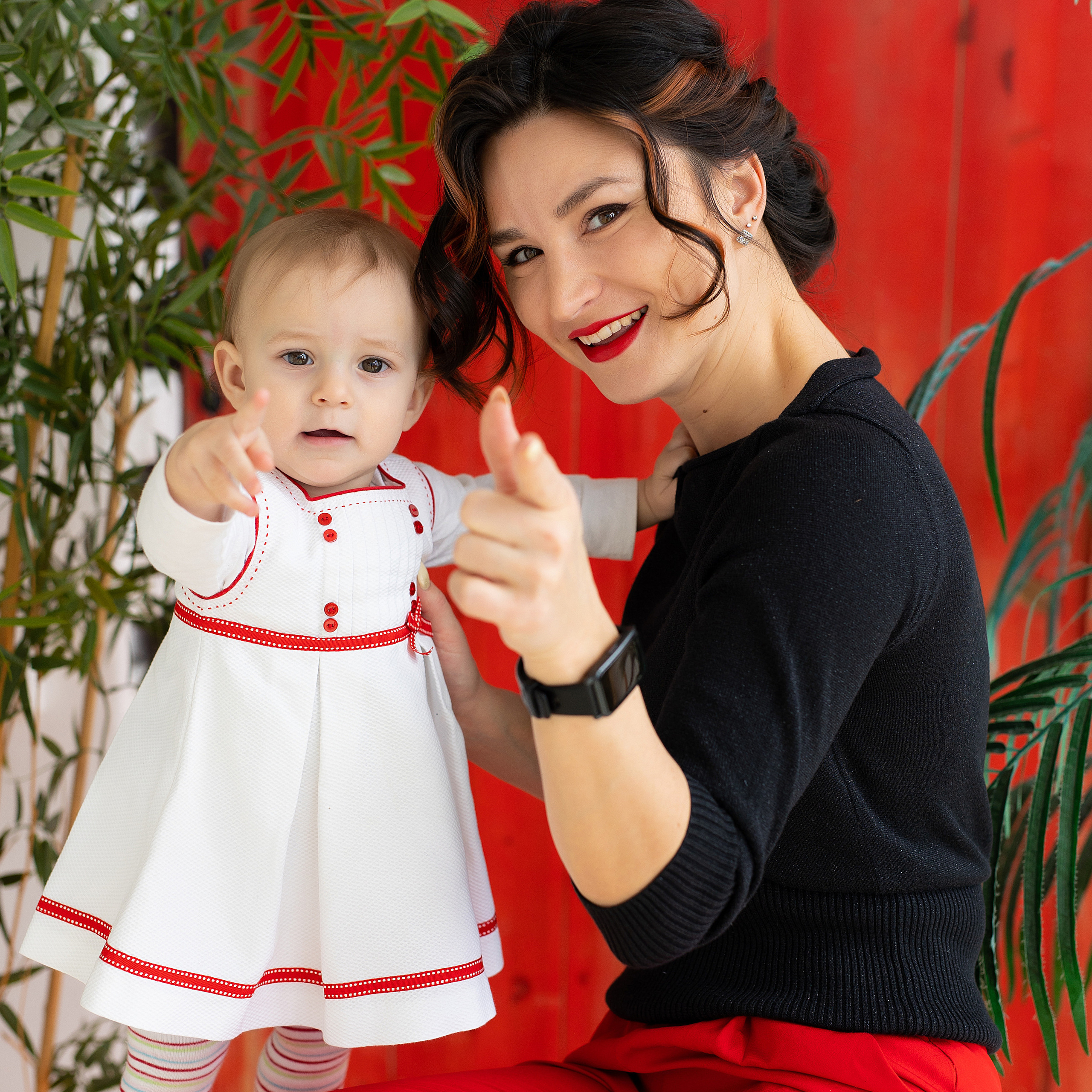 фотосессия для мамы и дочки в студии в питере спб санкт-петербург