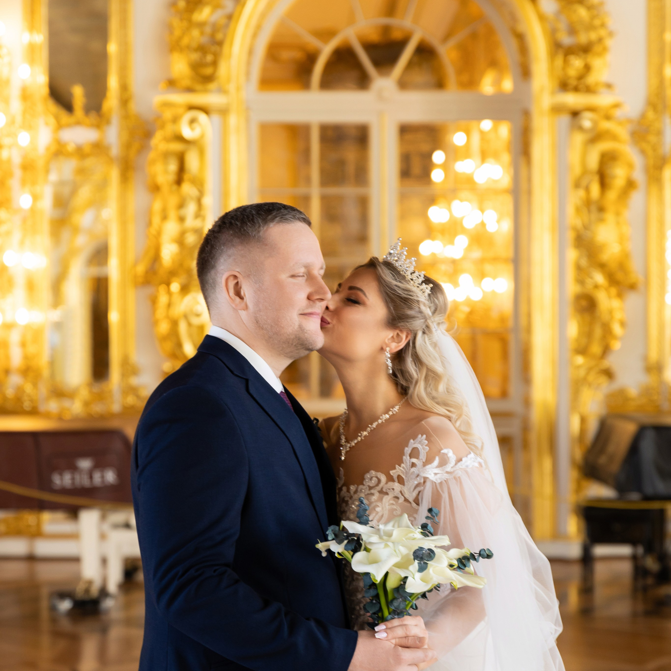 Свадебная фотосессия в Екатерининском дворце. Семейный и свадебный фотограф в Санкт-Петербурге Татьяна Швыкова