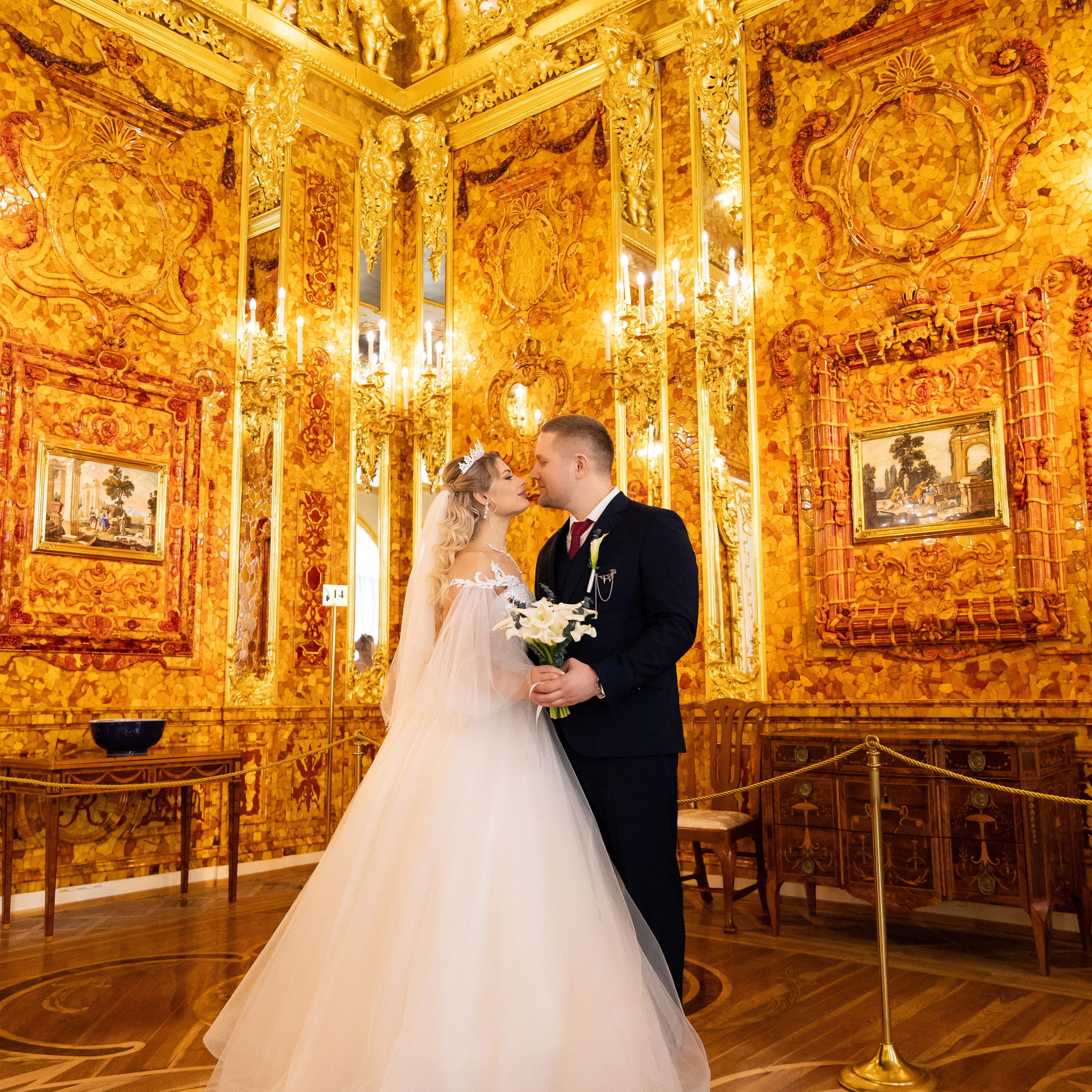 Свадебная фотосессия в Екатерининском дворце. Семейный и свадебный фотограф в Санкт-Петербурге Татьяна Швыкова