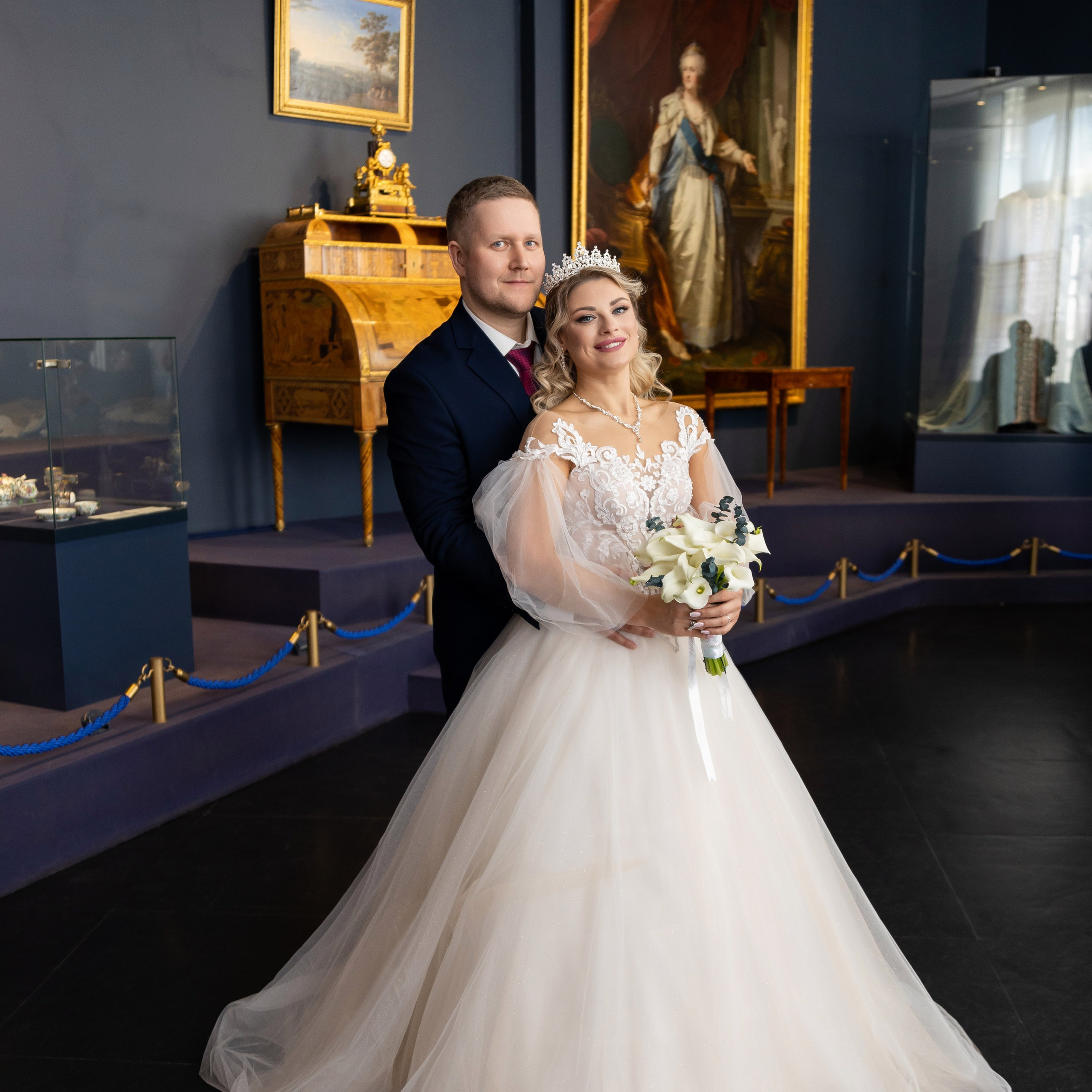 Свадебная фотосессия в Екатерининском дворце. Семейный и свадебный фотограф в Санкт-Петербурге Татьяна Швыкова