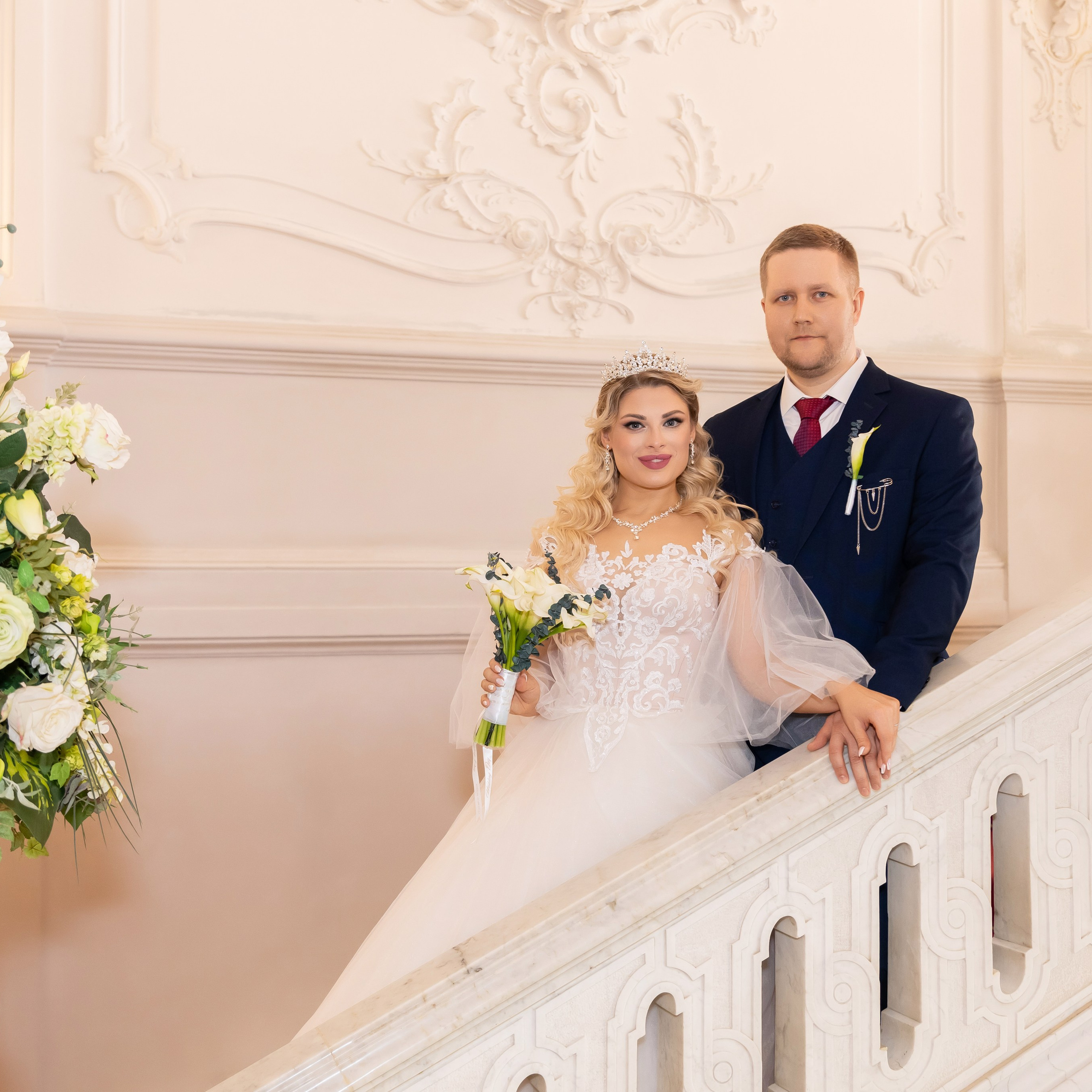 Свадебная фотосессия в Екатерининском дворце. Семейный и свадебный фотограф в Санкт-Петербурге Татьяна Швыкова