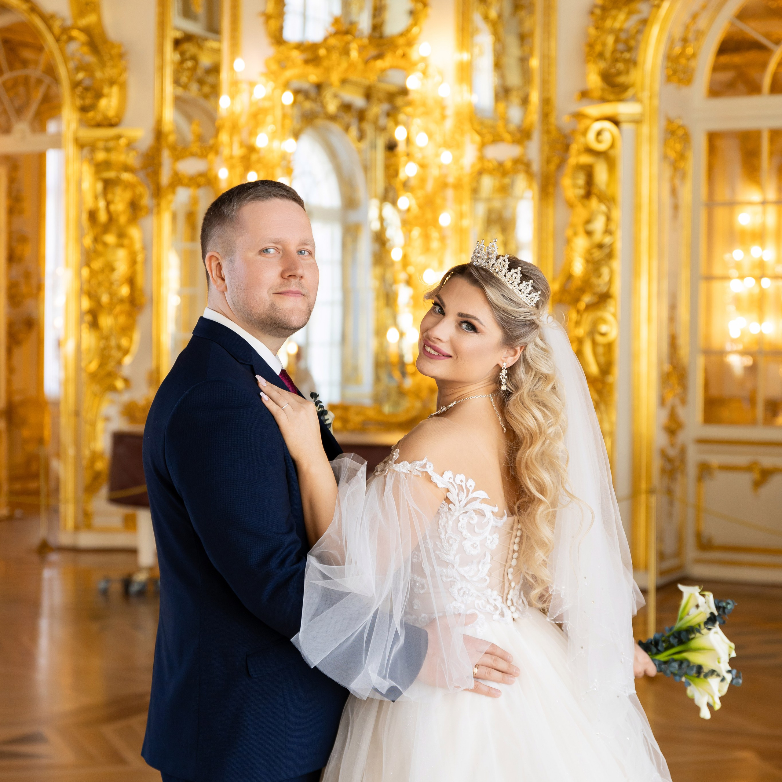 Свадебная фотосессия в Екатерининском дворце. Семейный и свадебный фотограф в Санкт-Петербурге Татьяна Швыкова