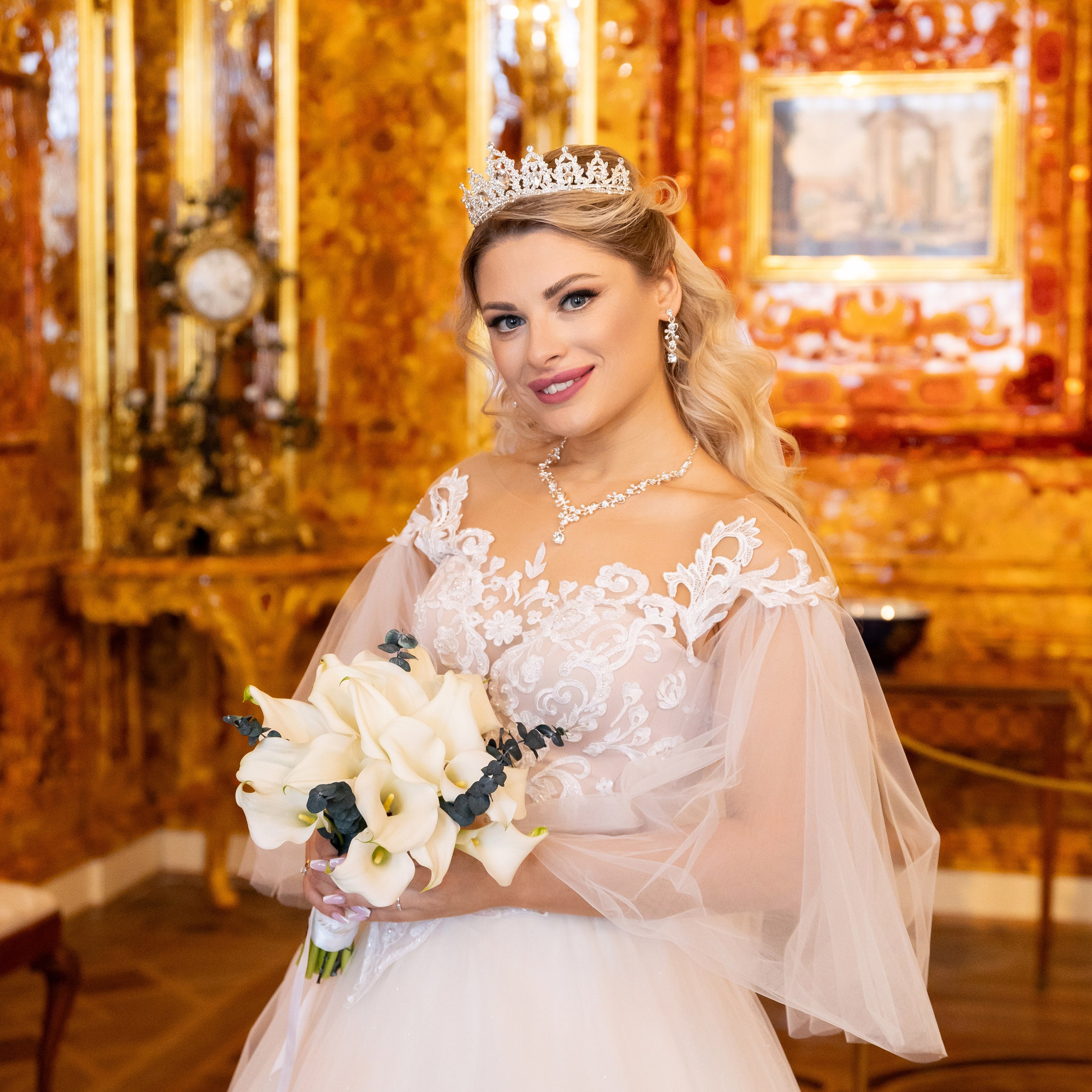 Свадебная фотосессия в Екатерининском дворце. Семейный и свадебный фотограф в Санкт-Петербурге Татьяна Швыкова