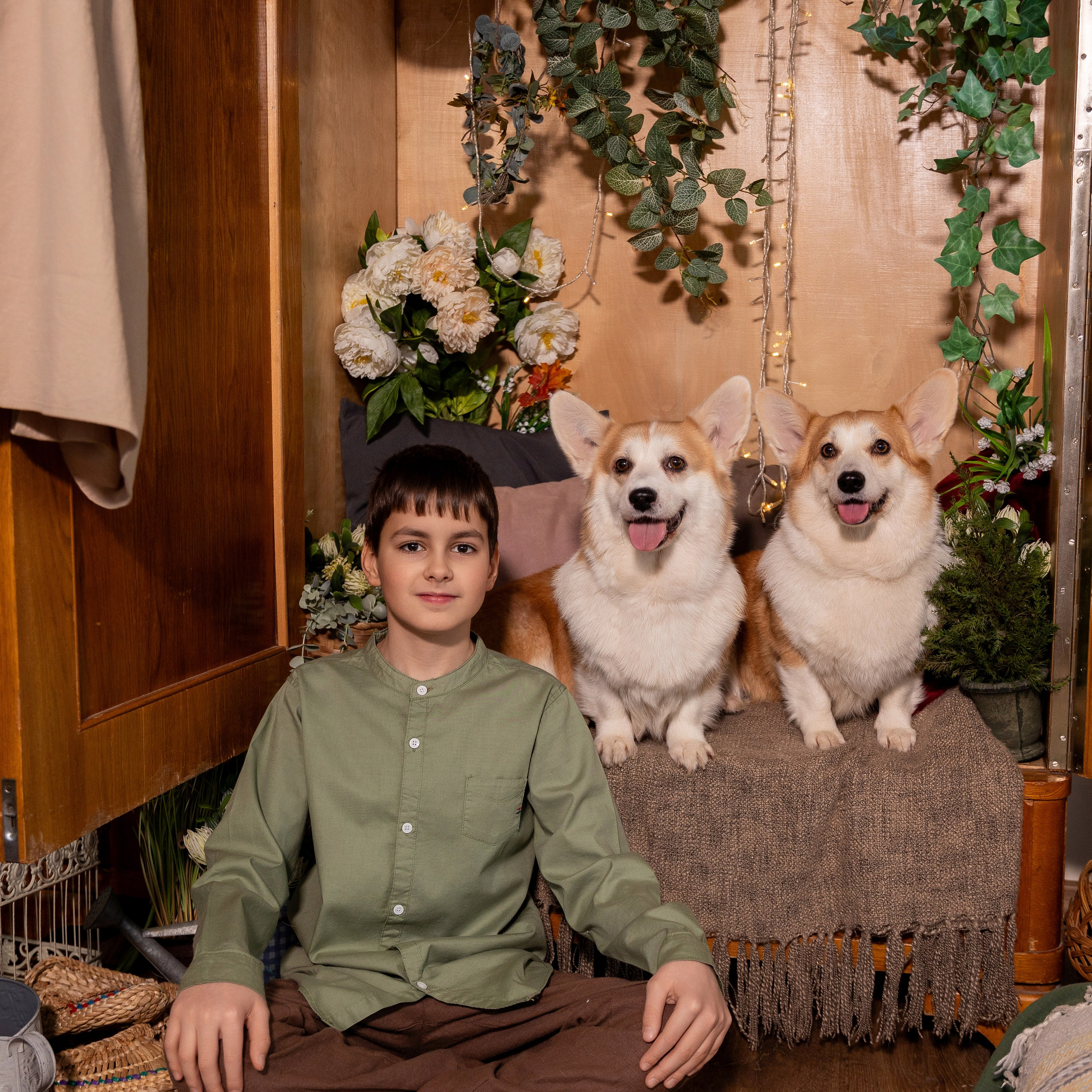 Фотосессия с корги. Семейный и свадебный фотограф в Санкт-Петербурге Татьяна Швыкова