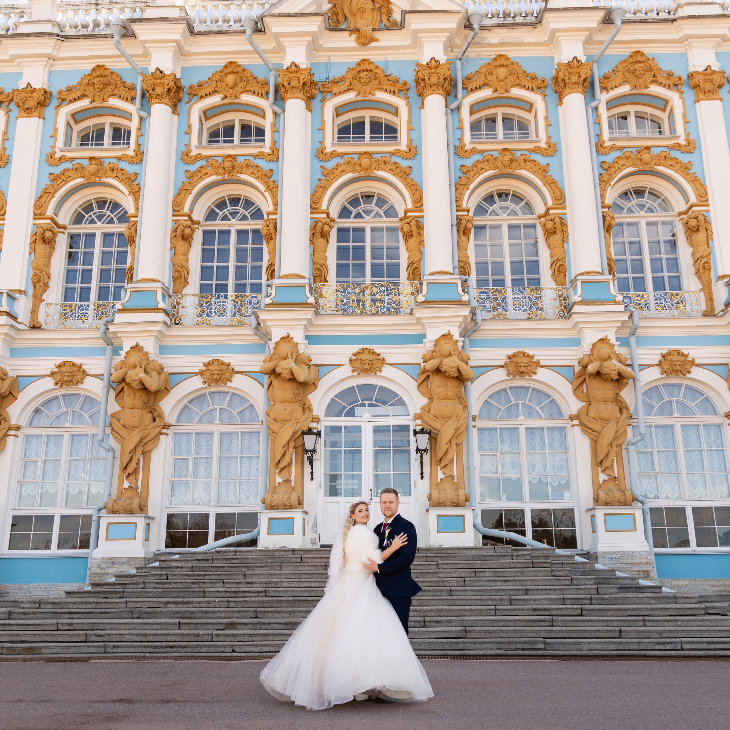 Свадебная фотосессия в Екатерининском дворце. Семейный и свадебный фотограф в Санкт-Петербурге Татьяна Швыкова